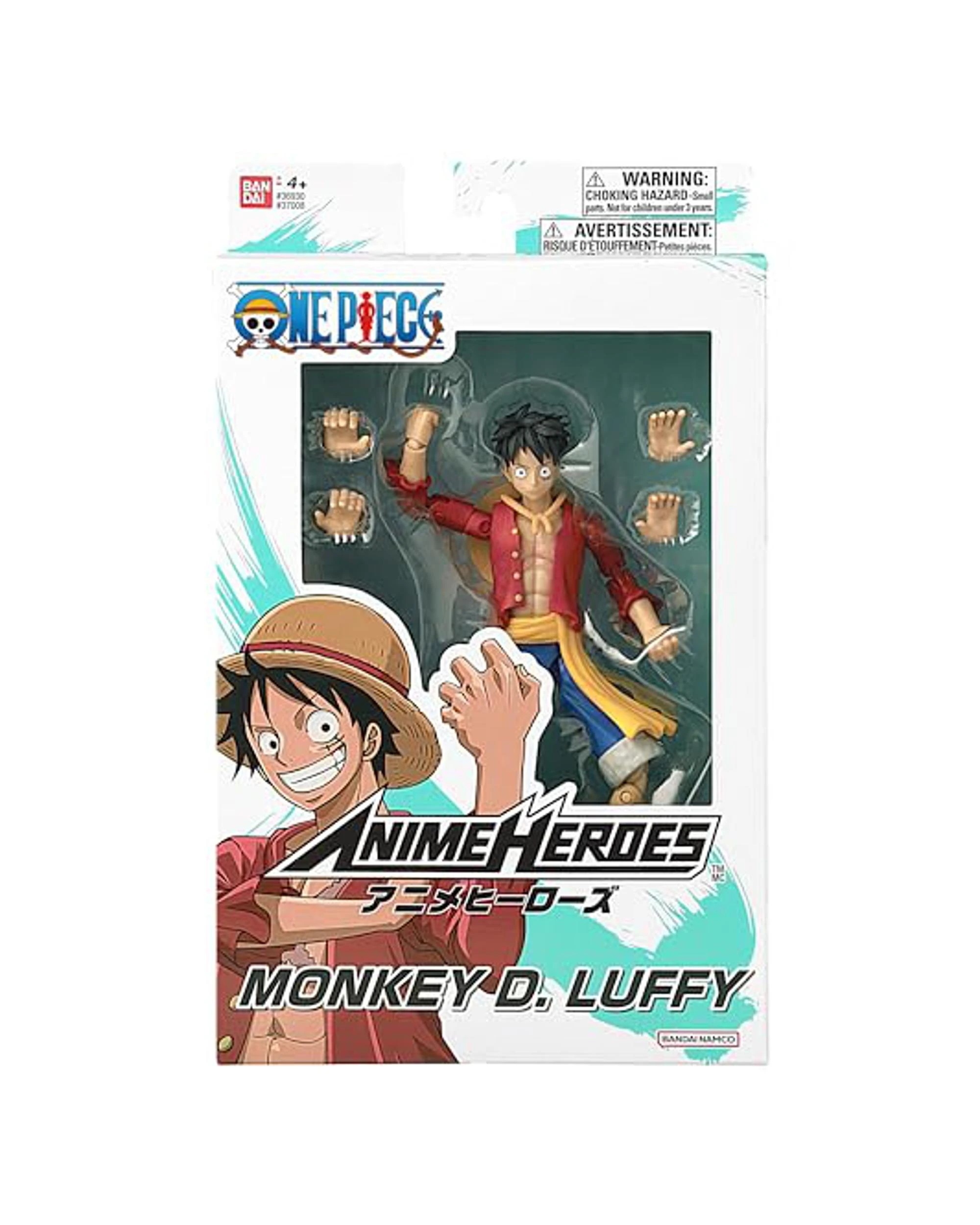 1 Anime Heroes One Piece Monkey D Luffy Renewal Version Action Figure, 1 of 8