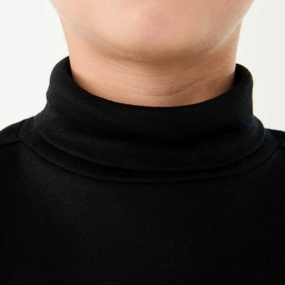 4 Long Sleeve Skivvy Top Black, 4 of 8