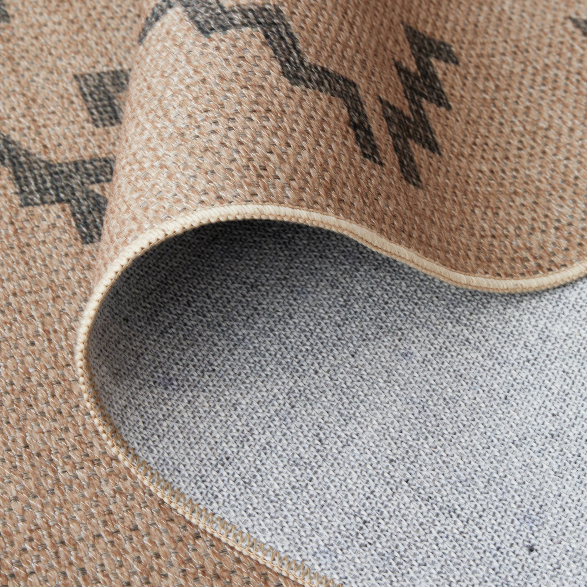 6 Common Ground Rugs Soleil Firuz 220x150cm - Medium Outdoor Rug - Brown, 6 of 8
