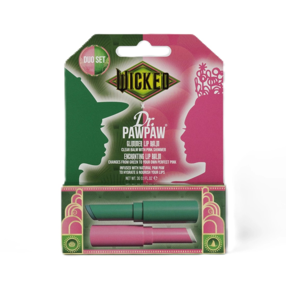 1 WICKED x Dr.PAWPAW Duo Set Lip Balm 3g - Paw Paw, 1 of 2