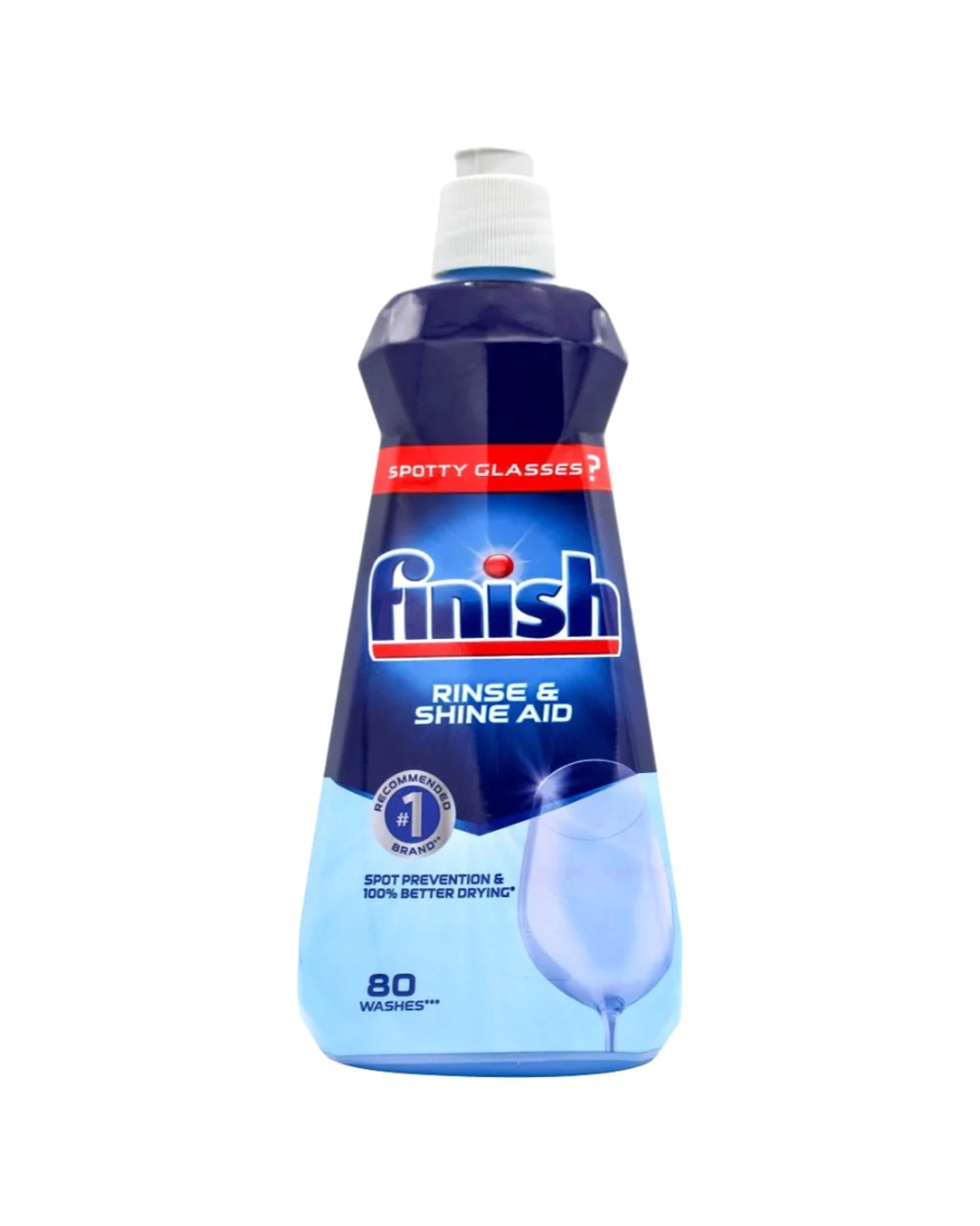 2 Finish Rinse And Shine Aid Glass Protection Spot Prevention Dishwasher 400ml, 2 of 3
