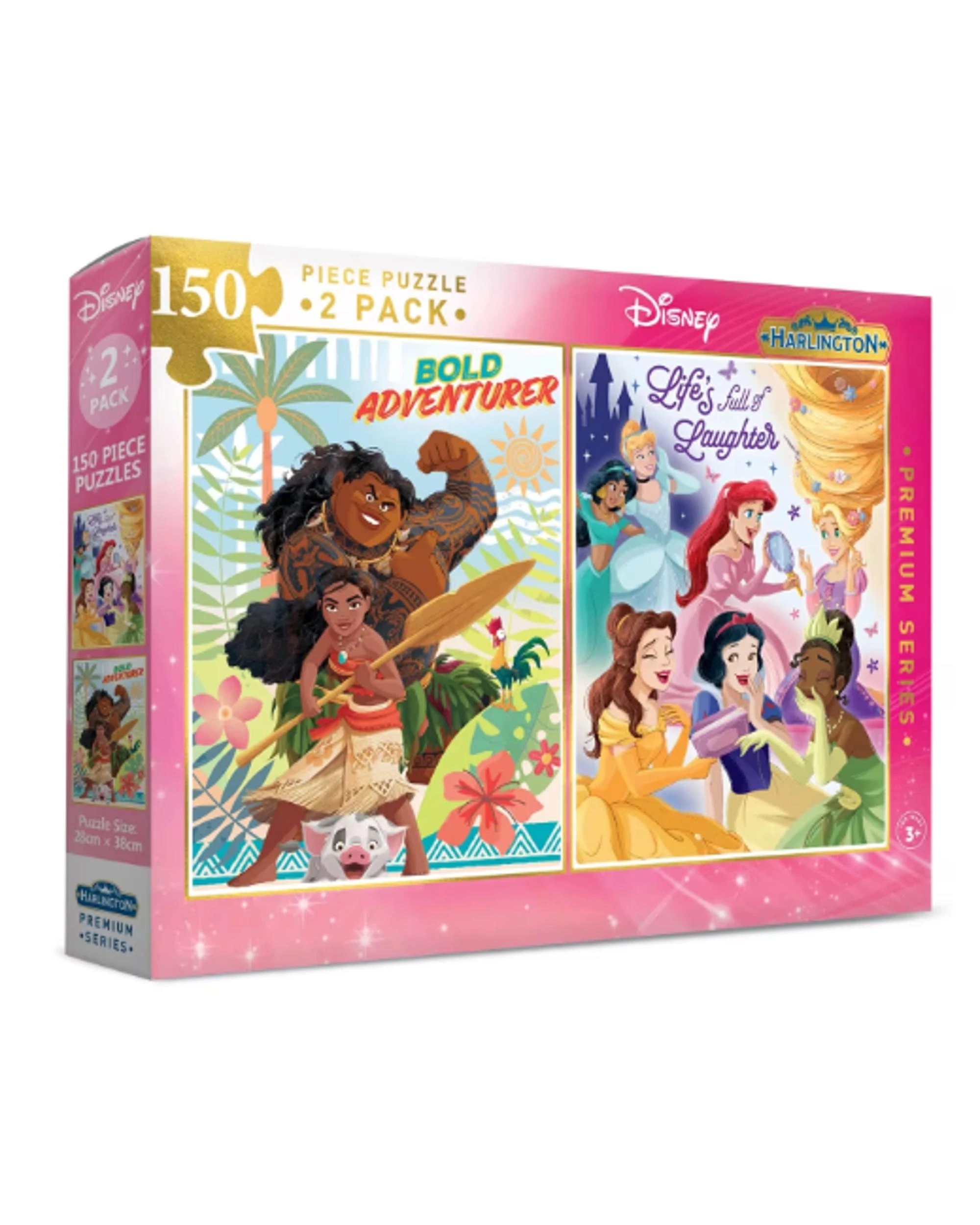 1 Harlington Disney Princess Premium 2 Pack 150 Piece Puzzles, 1 of 1