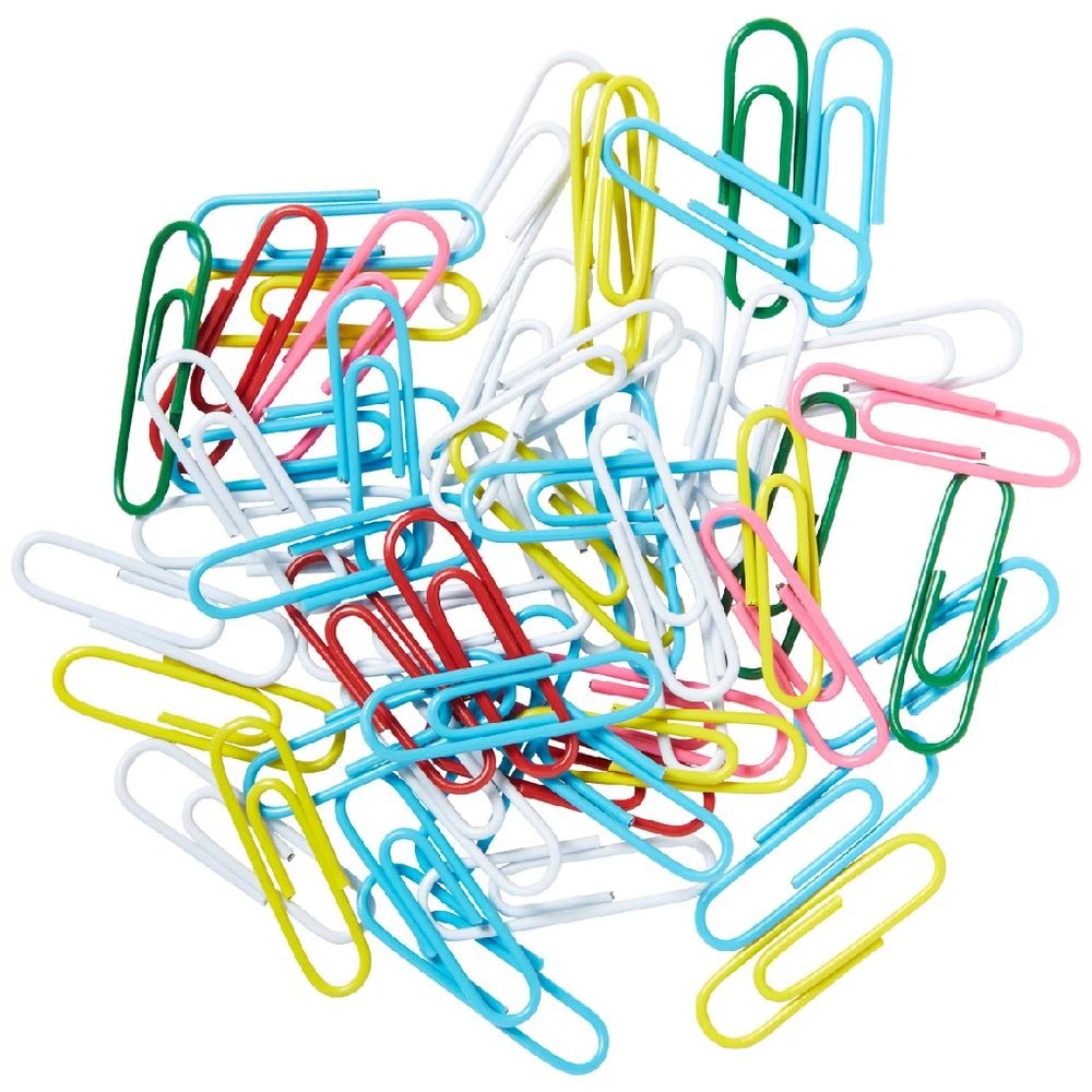 2 J.Burrows 28mm Paper Clips Assorted 120 Pack, 2 of 3