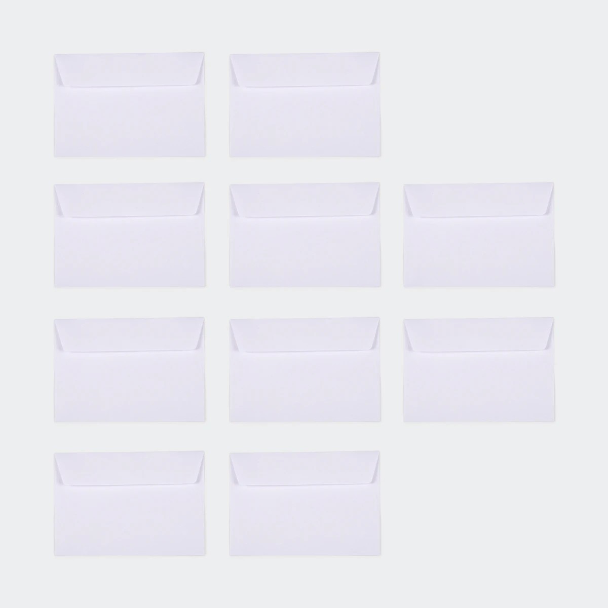 5 100 Pack C6 Peel and Seal Envelopes - White, 5 of 5