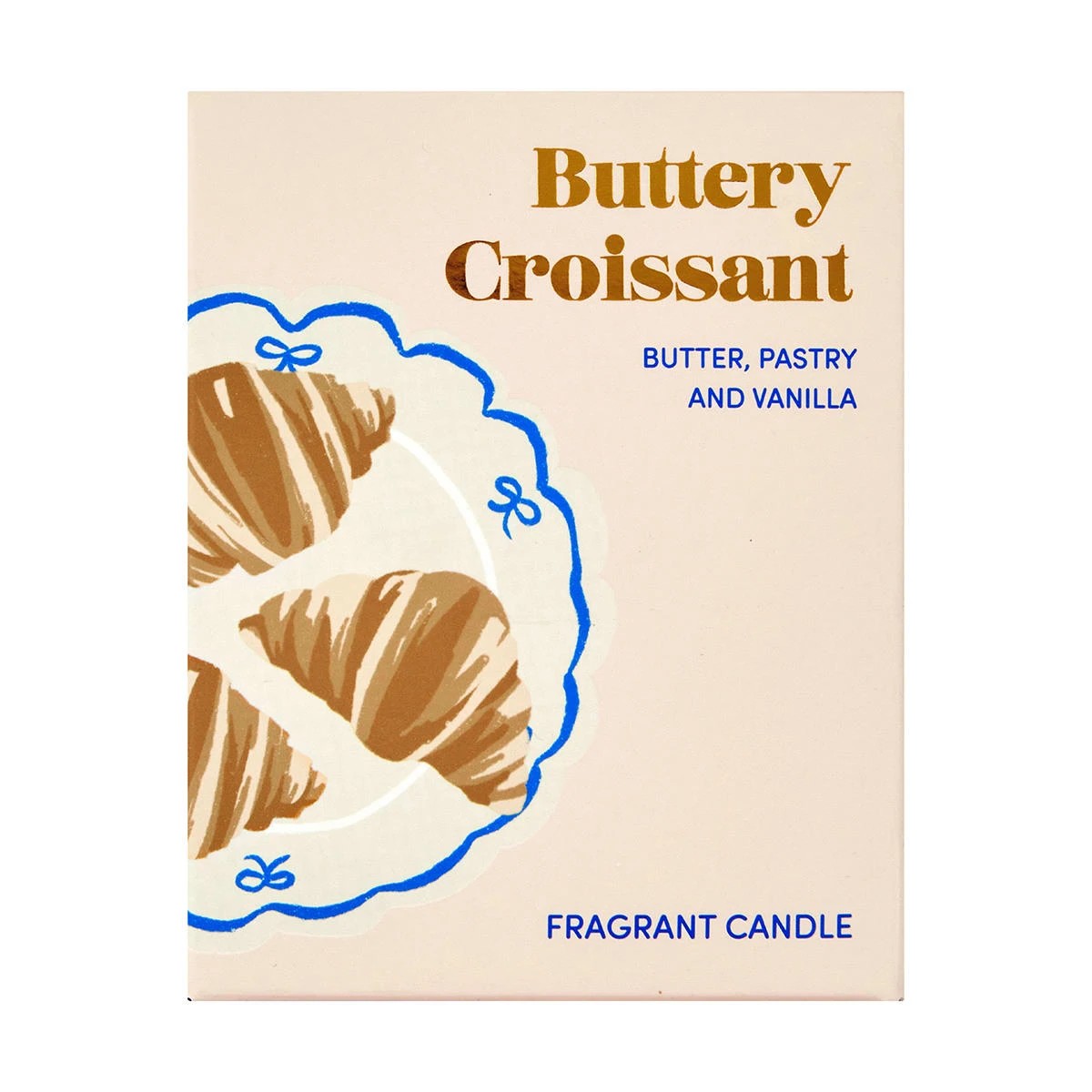5 Buttery Croissant Fragrant Box Candle, 5 of 6
