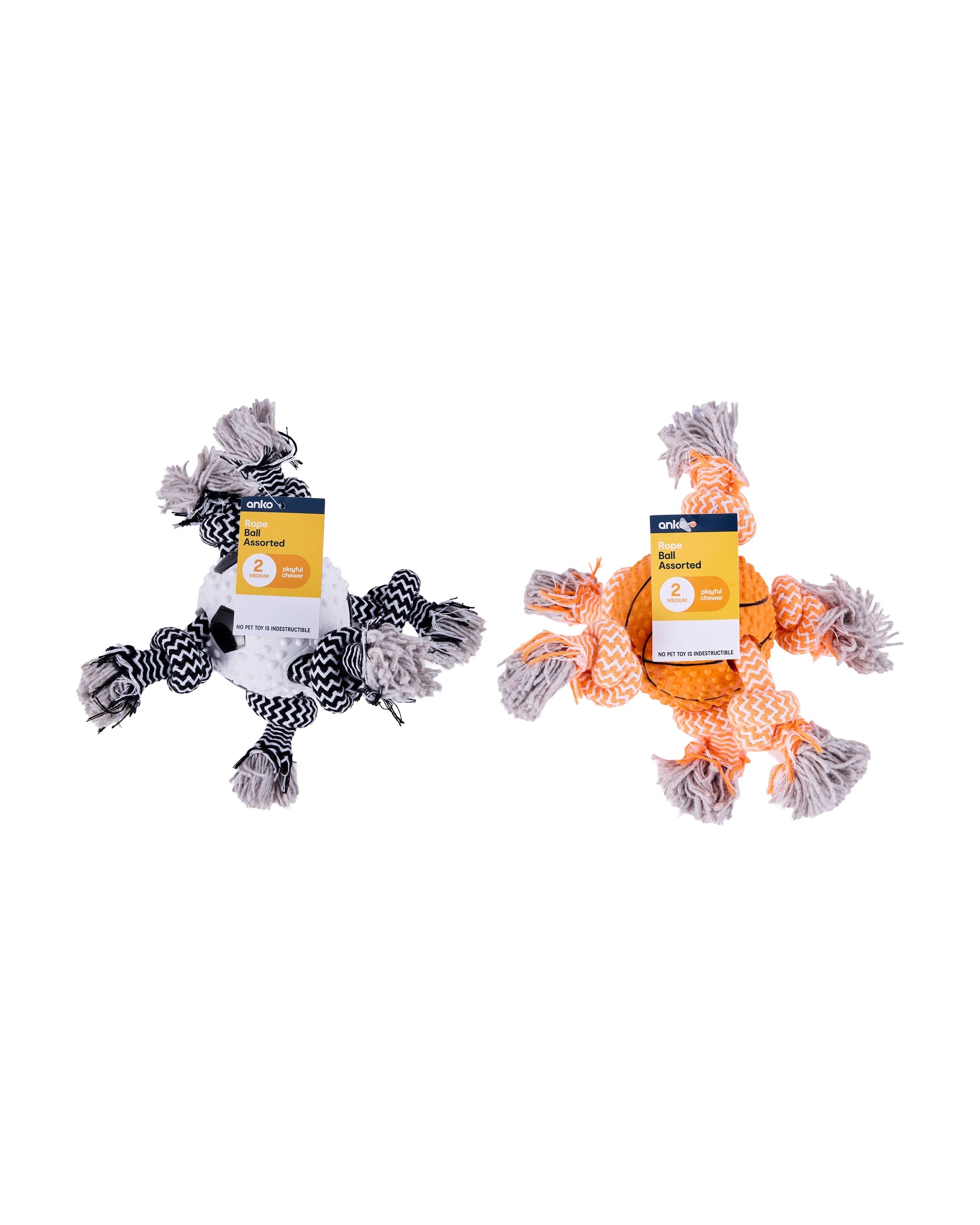 4 Rope Ball - Assorted, 4 of 4