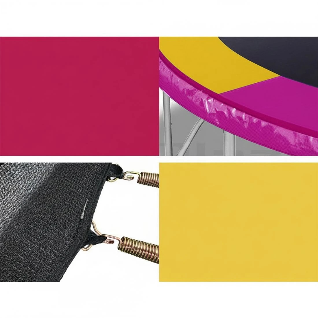 4 Everfit 12FT Trampoline for Kids w/ Ladder Enclosure Safety Net Rebounder - Multi, 4 of 8