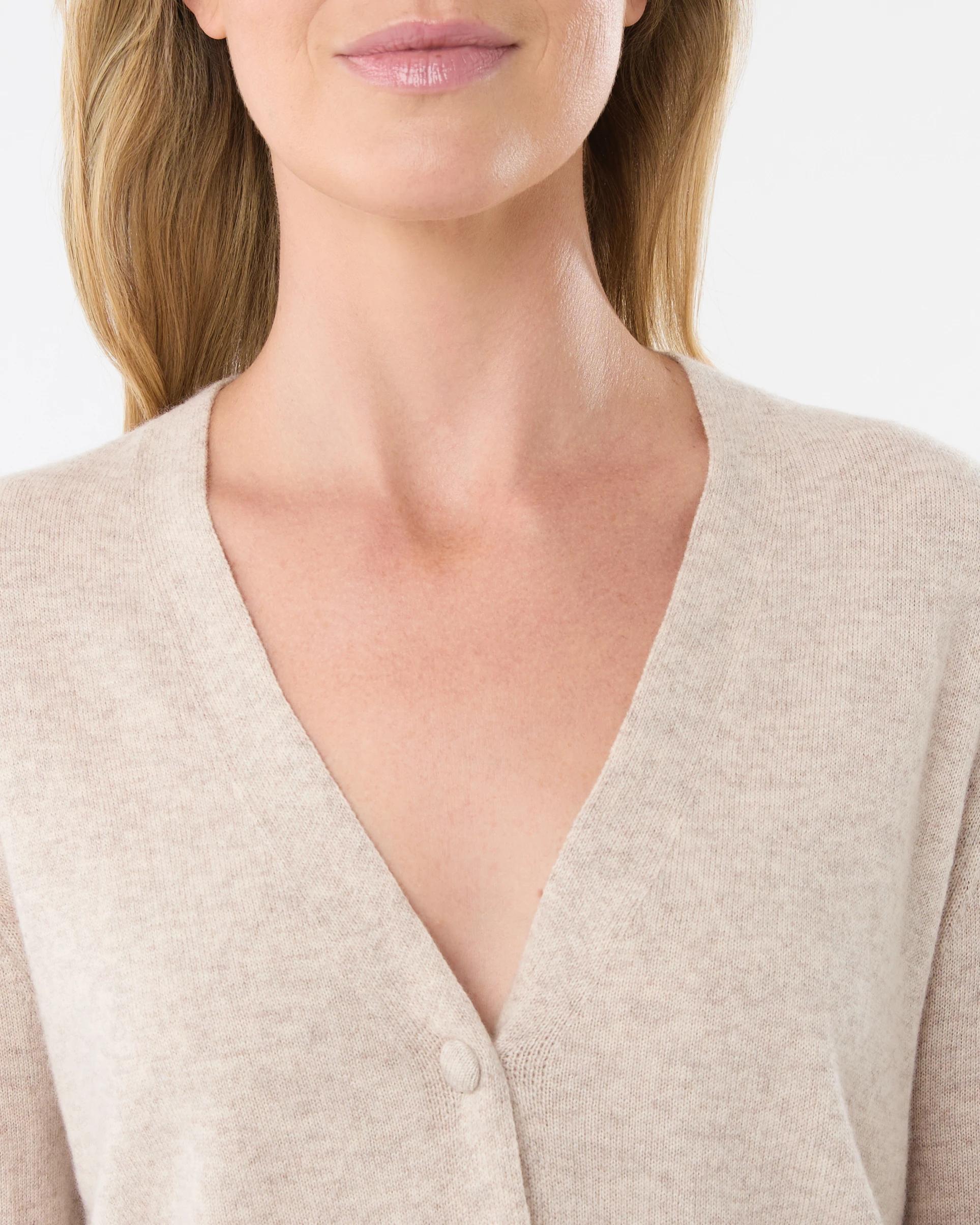 5 Merino Wool Cardigan Loml Marle, 5 of 7