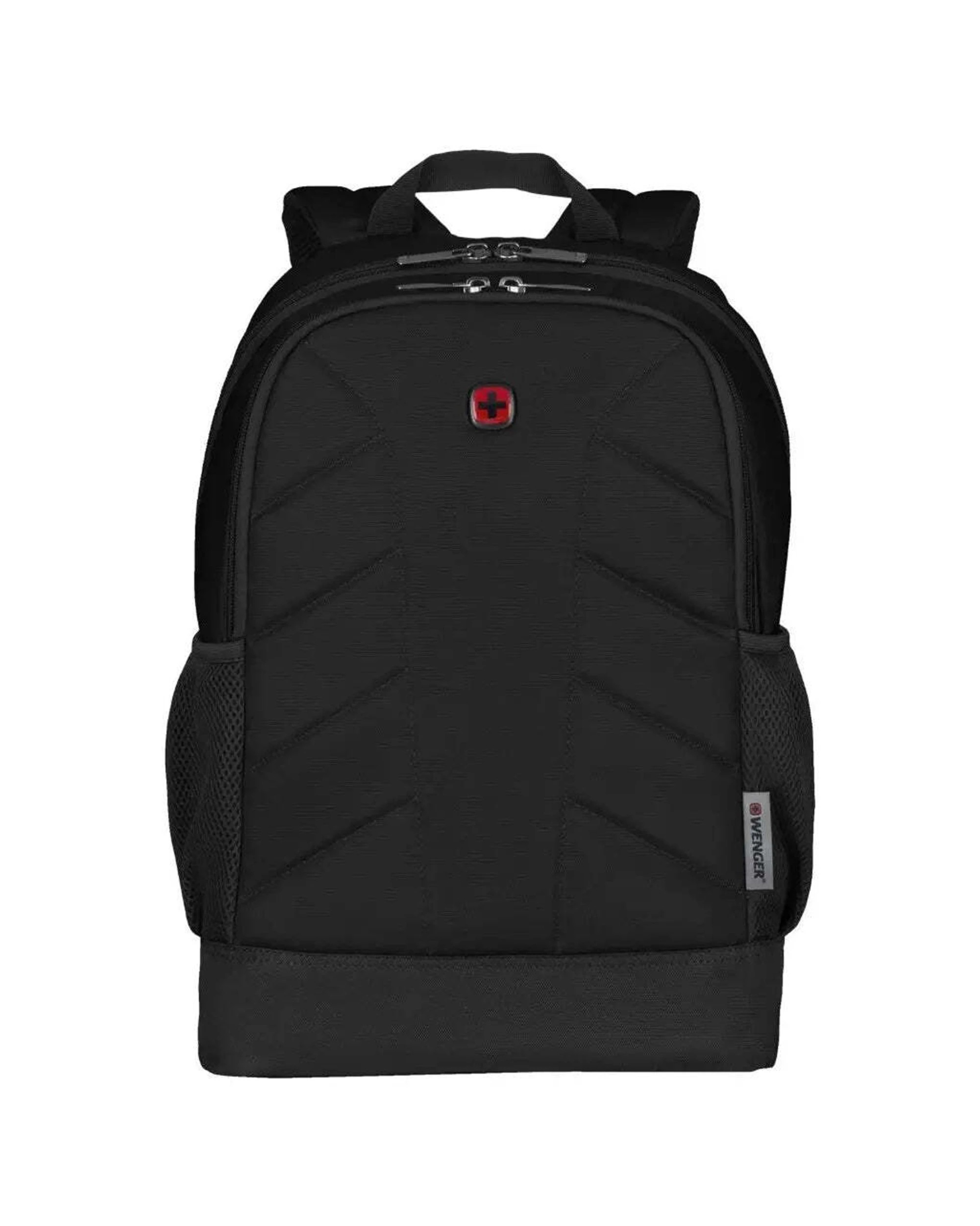 1 Wenger Quadma 16in Laptop Backpack Padded Laptop Compartment Essentials - Black, 1 of 5