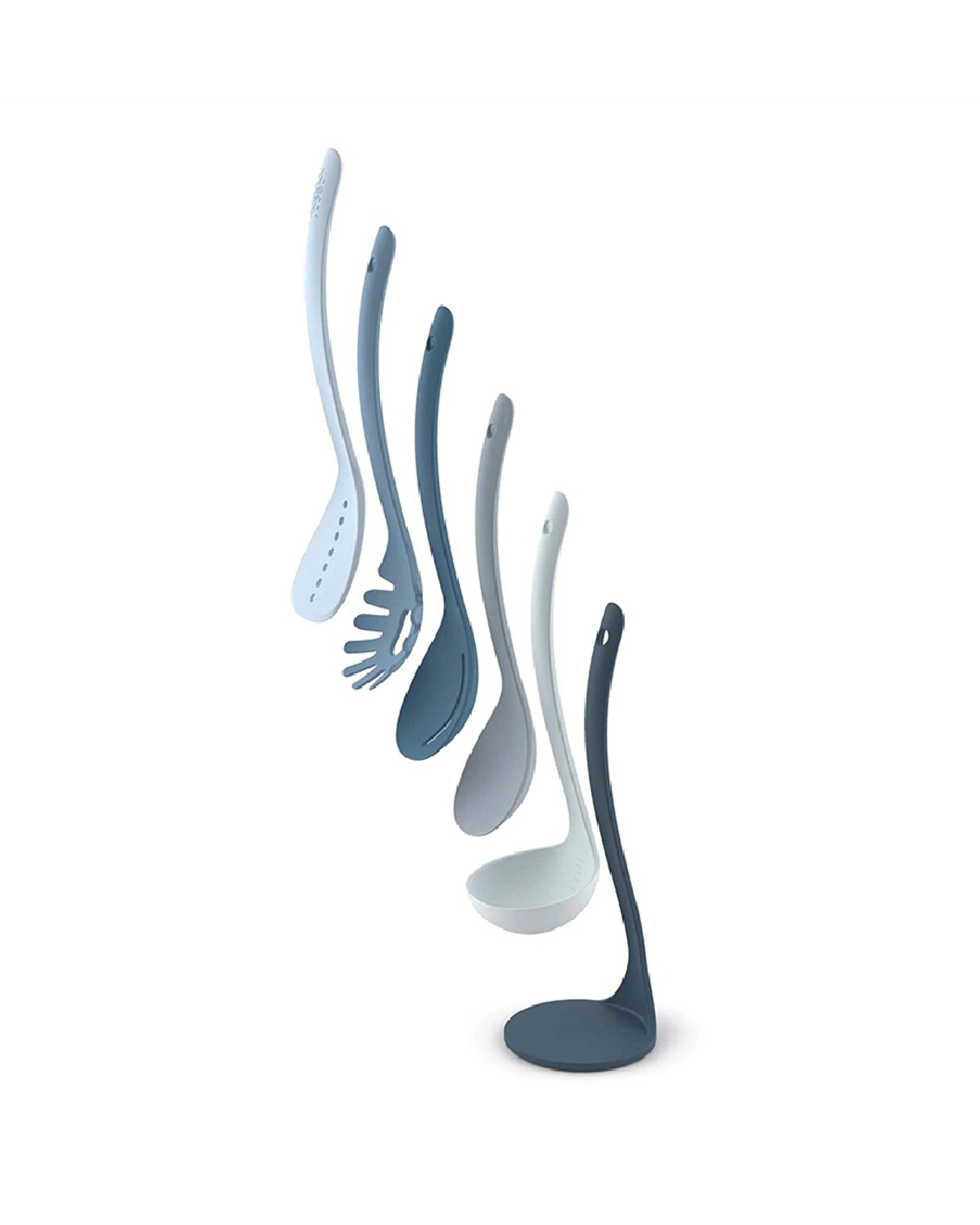1 Joseph Joseph Nest Spatula Spoon Kitchen Utensils Set Magnetic Handles - Multi, 1 of 4