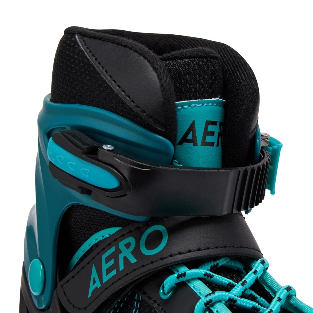 7 Inline Skates - Black and Teal, Size 2 to 4, 7 of 7