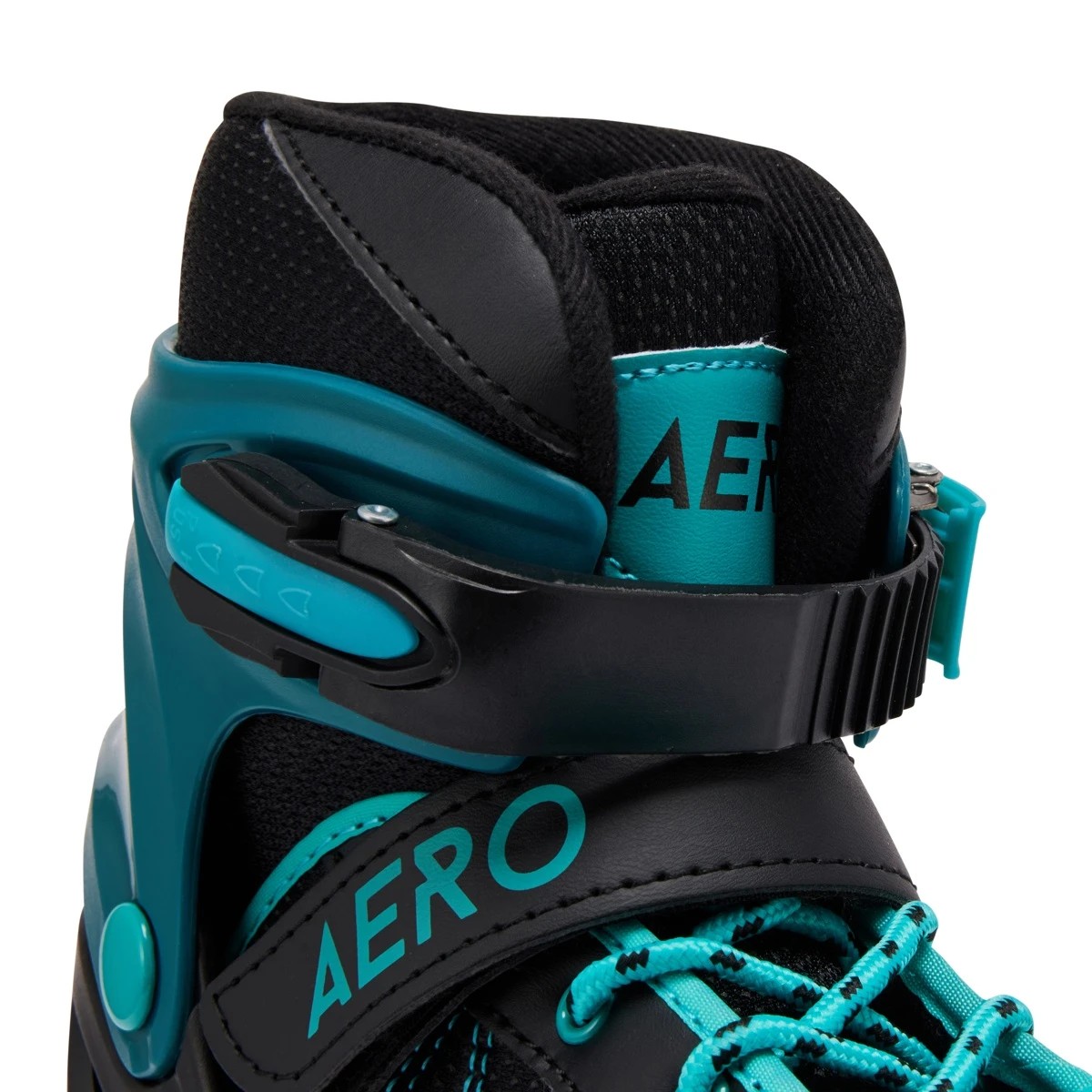 7 Inline Skates - Black and Teal, Size 2 to 4, 7 of 7
