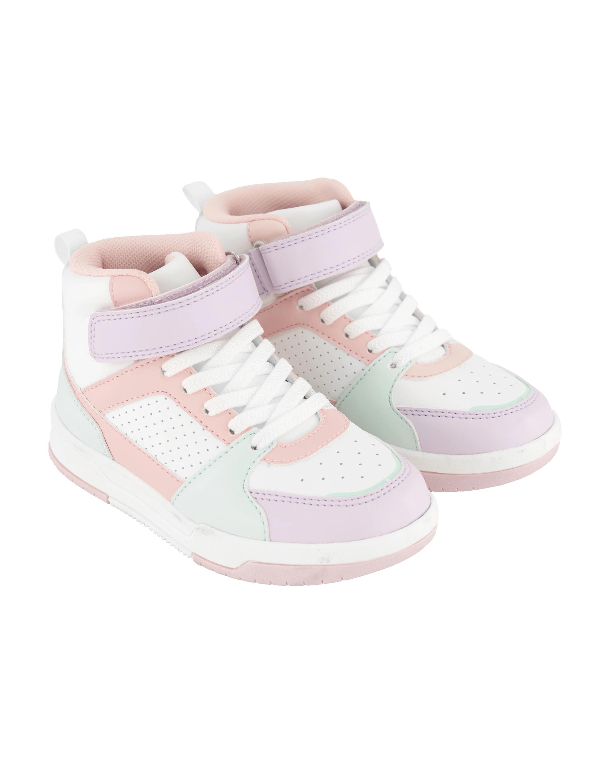 4 Junior High Top Sneakers Pastels, 4 of 5