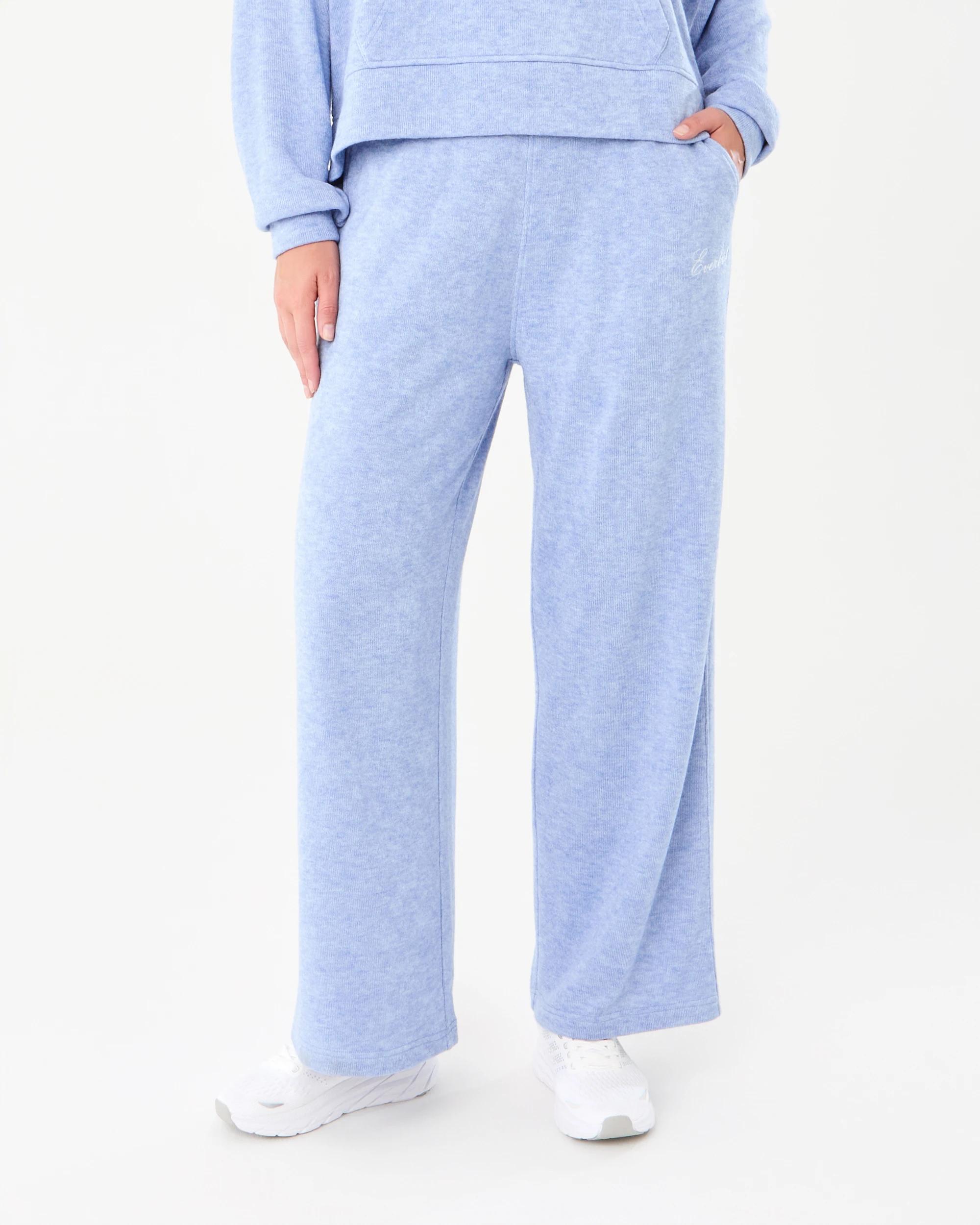 2 Everlast Womens Terry Towelling Pants Win Frost, 2 of 6