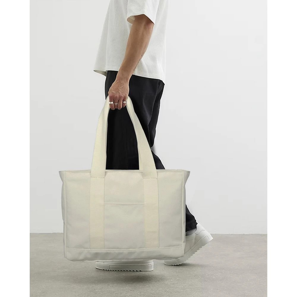 6 Otto 16" Tote Bag Beige, 6 of 8