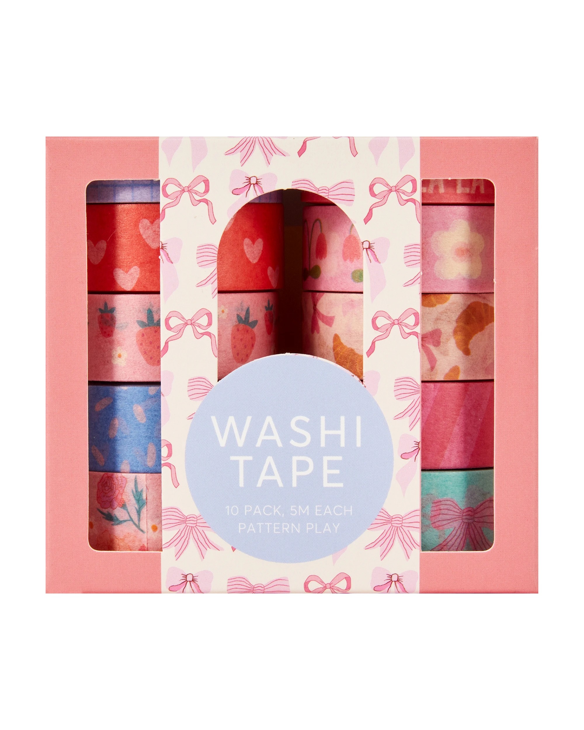 1 10 Pack Washi Tape - Bows, 1 of 4