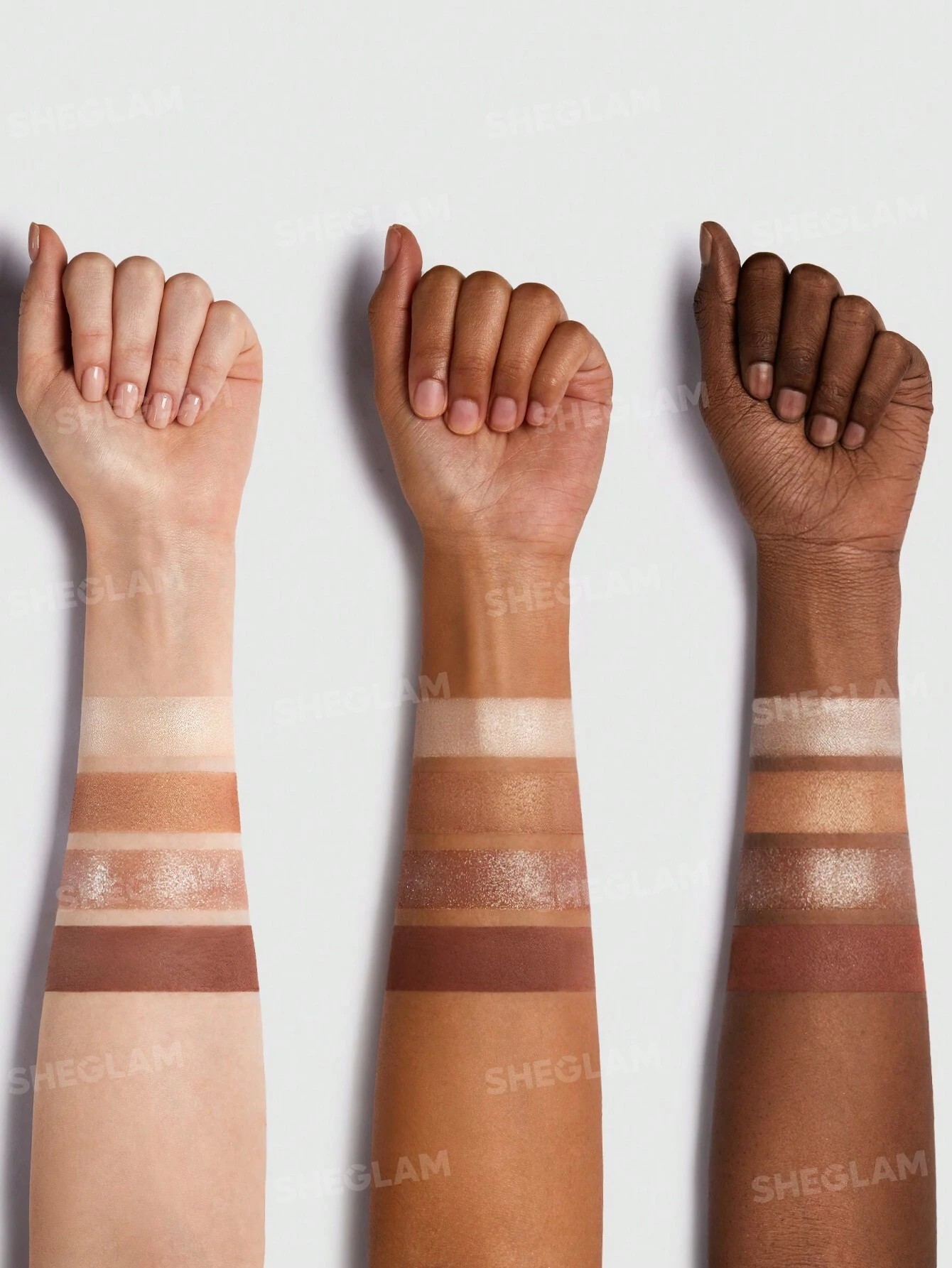 6 SHEGLAM Essential Square Eyeshadow Quad - Veil, 6 of 6