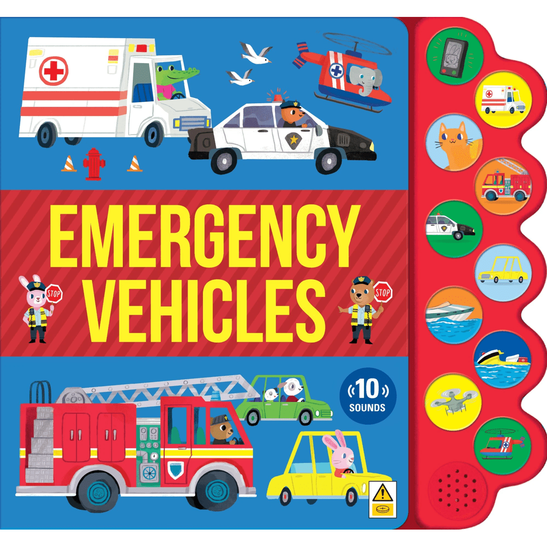1 Emergency Vehicles - Sound Book, 1 of 5