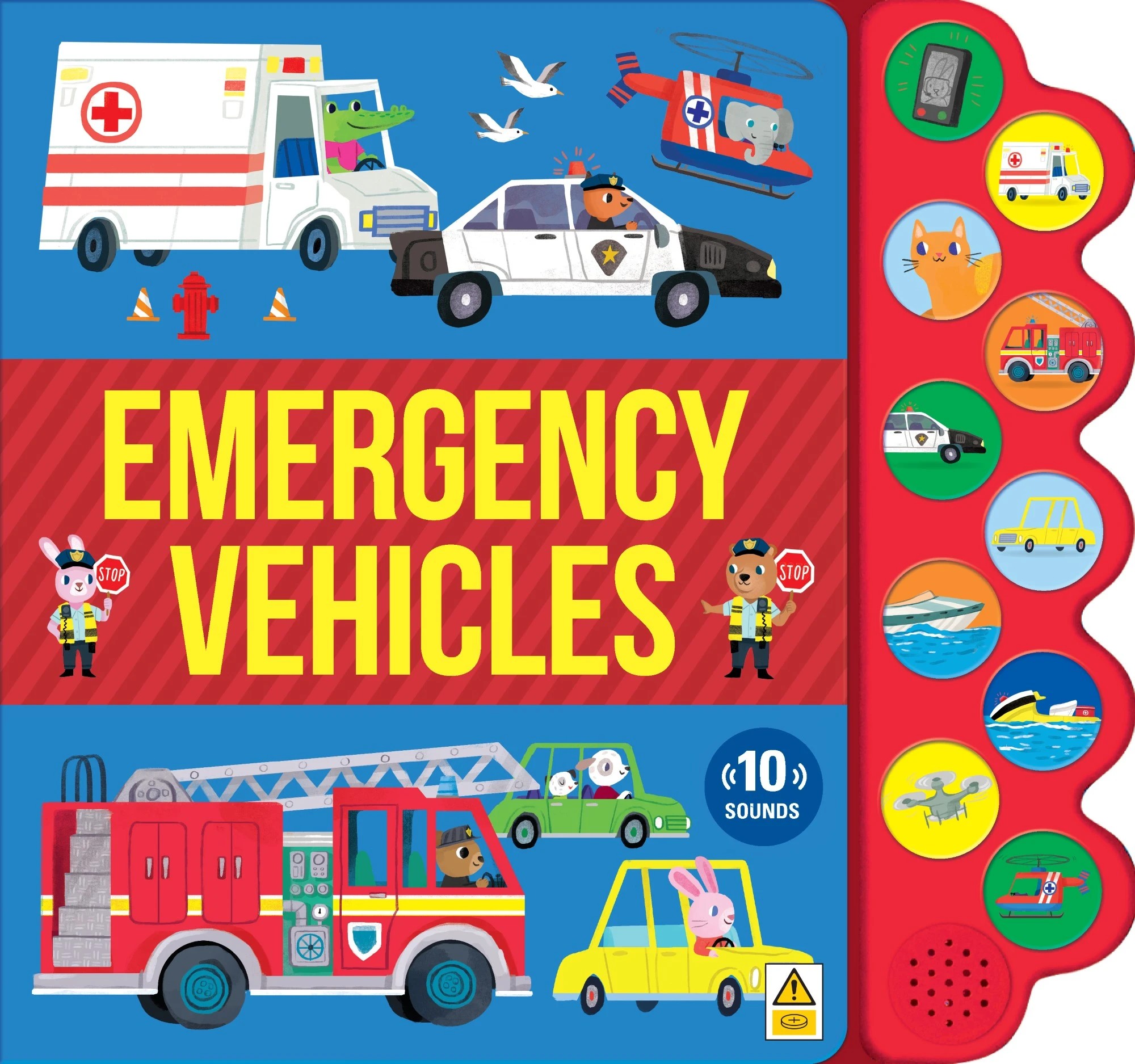 1 Emergency Vehicles - Sound Book, 1 of 5