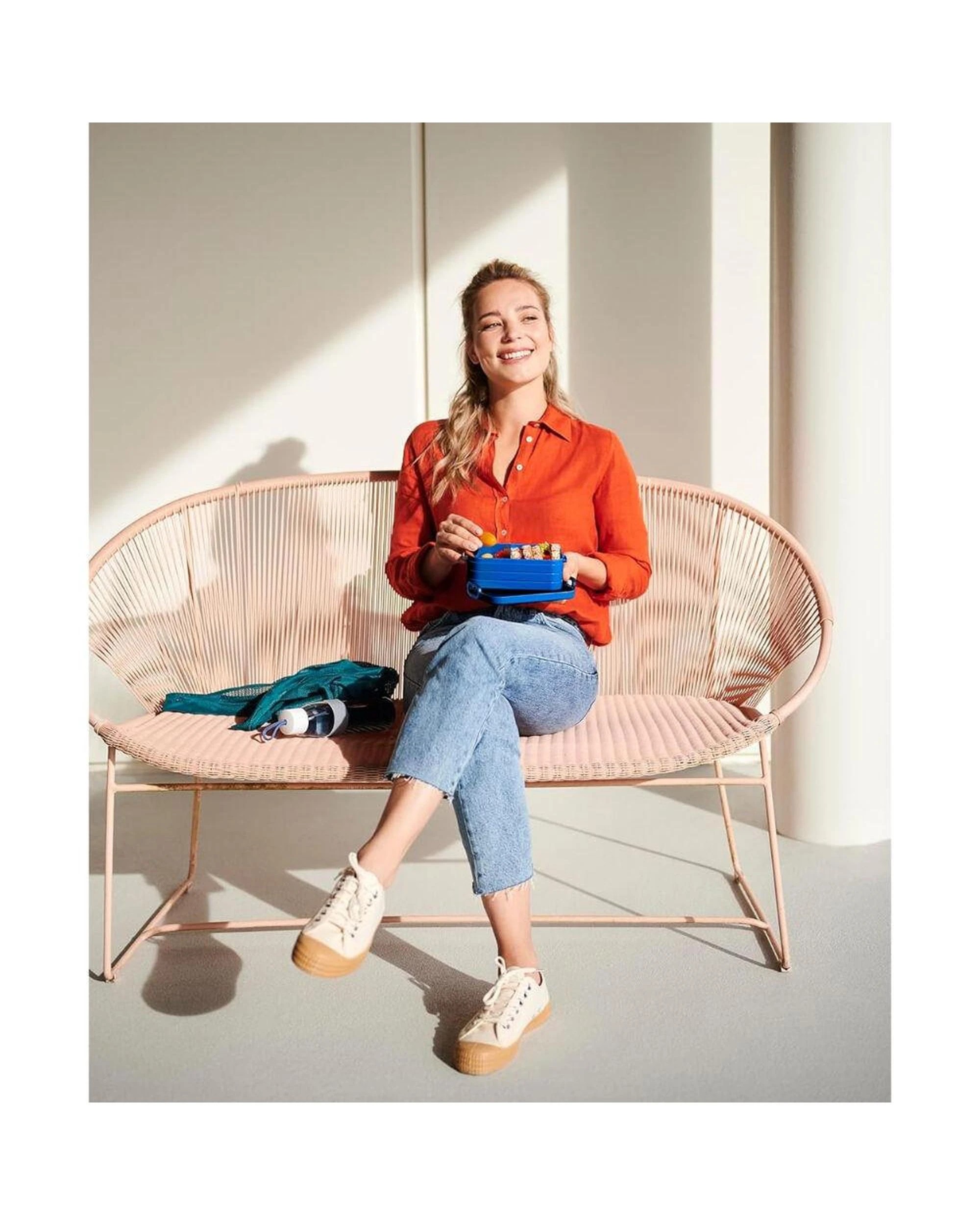 3 Mepal Take a Break Lunch Box  Medium Nordic Pink, 3 of 5