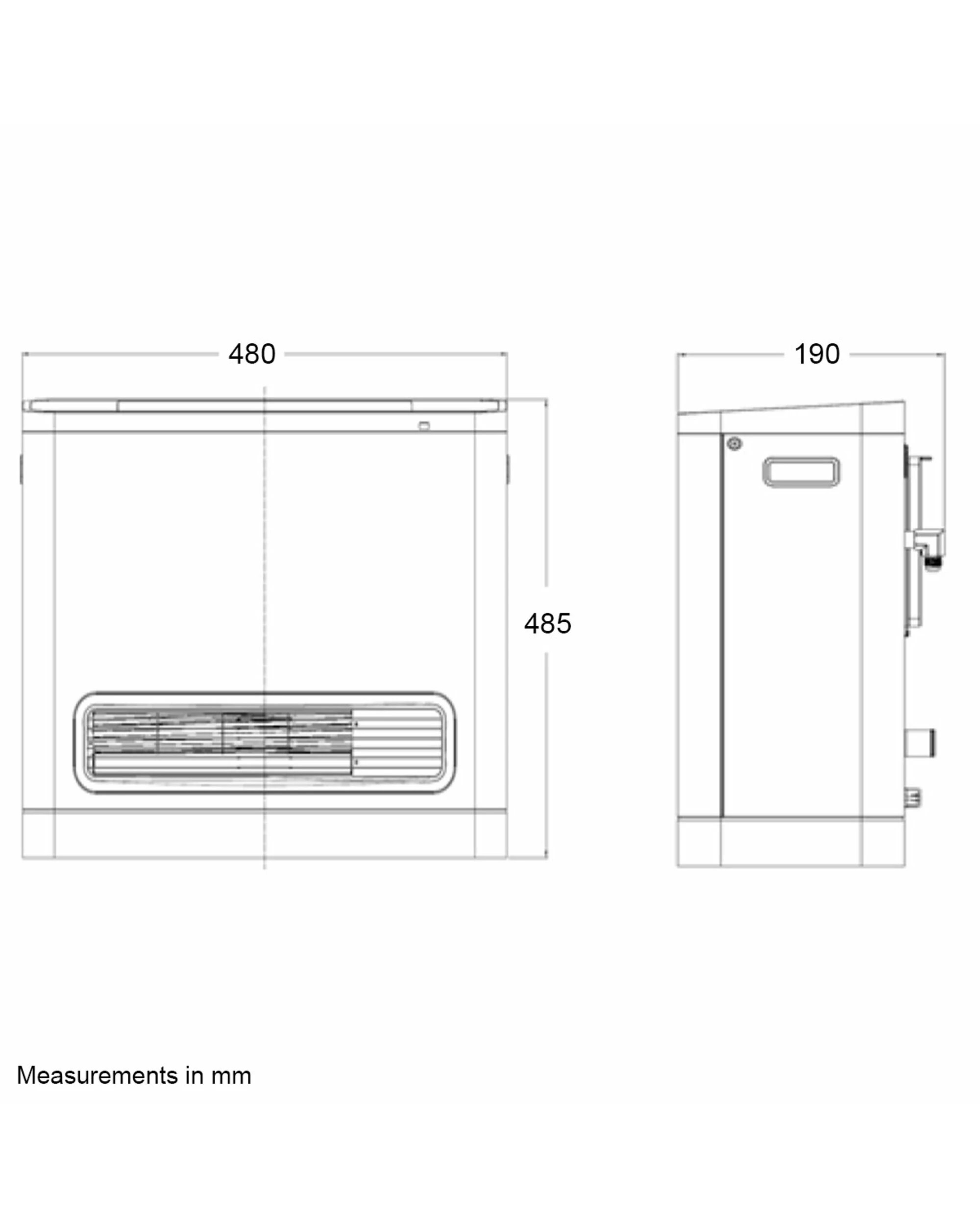 2 Omega Altise Unflued LPG Convector Heater, 2 of 2