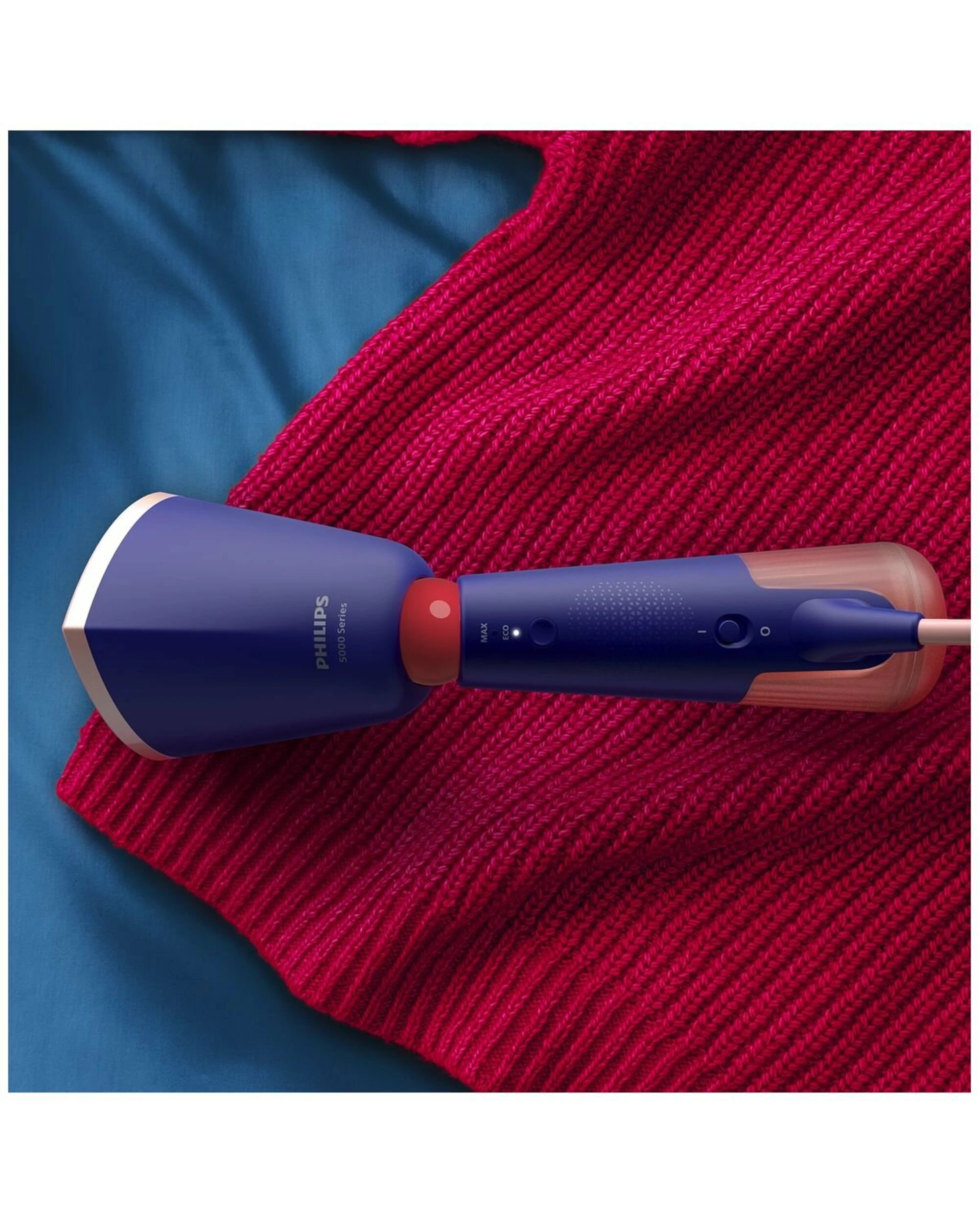 4 Philips 5000 Series Handheld Garment Steamer Blue, 4 of 4