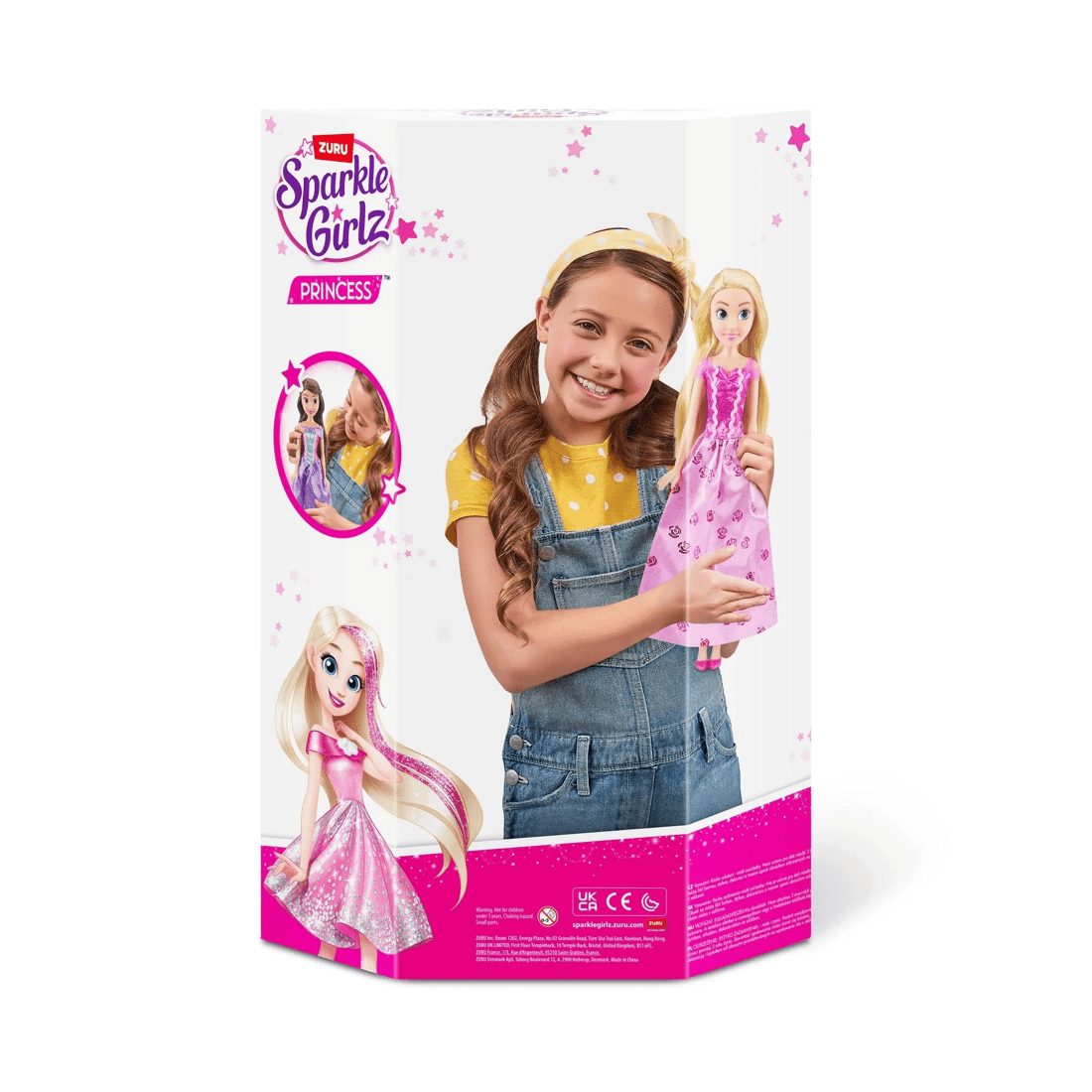 6 Sparkle Girlz 18-inch Princess Dolls Double Pack By ZURU - Multi, 6 of 6