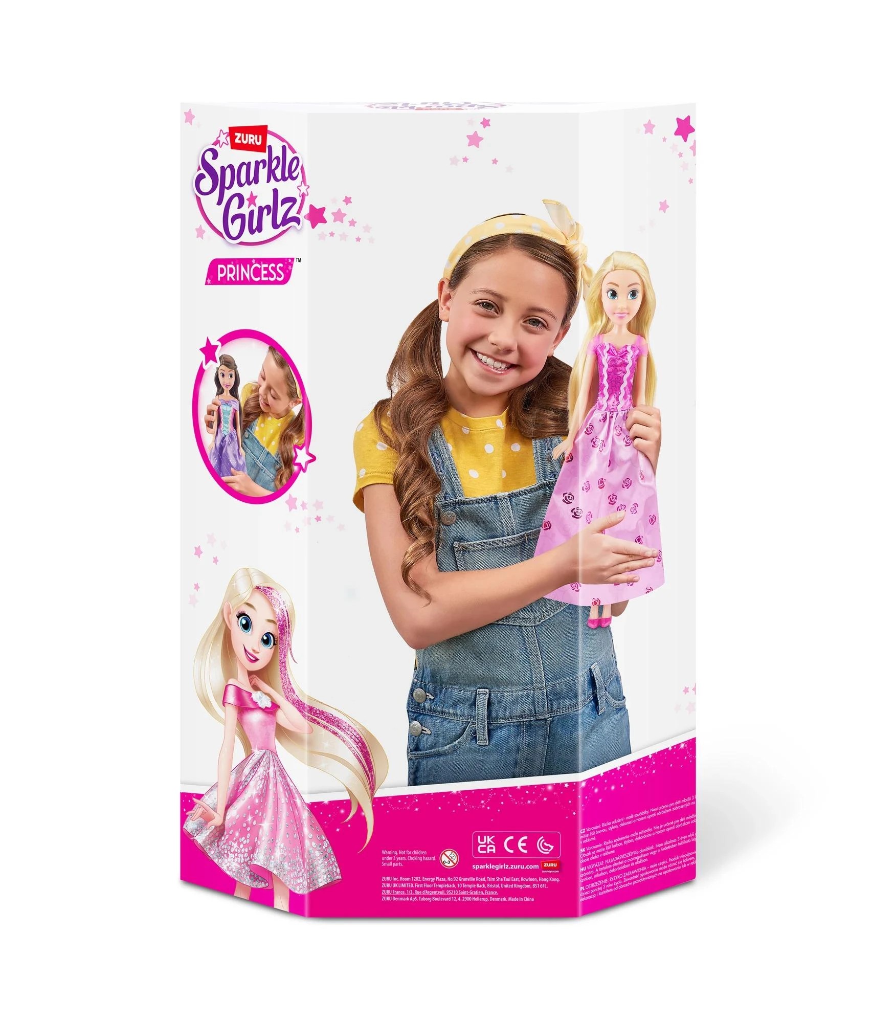 6 Sparkle Girlz 18-inch Princess Dolls Double Pack By ZURU - Multi, 6 of 6