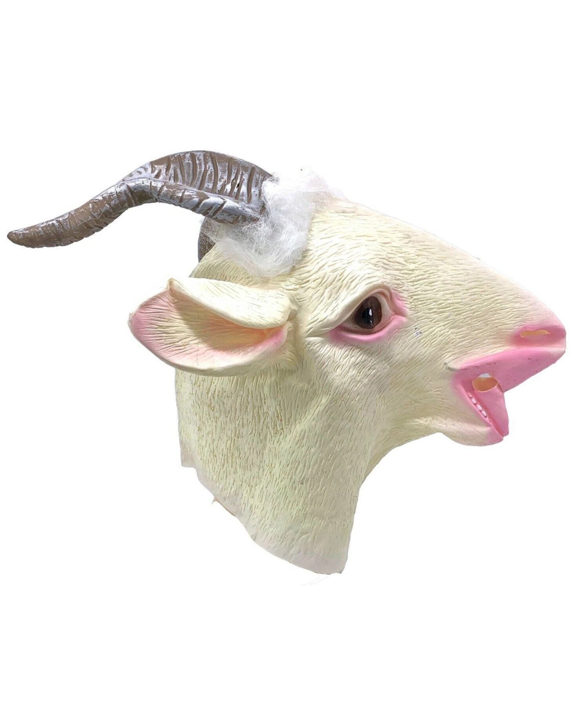 1 BR Costumes Rubber Sheep Mask for Halloween Costume and Cosplay, 1 of 3