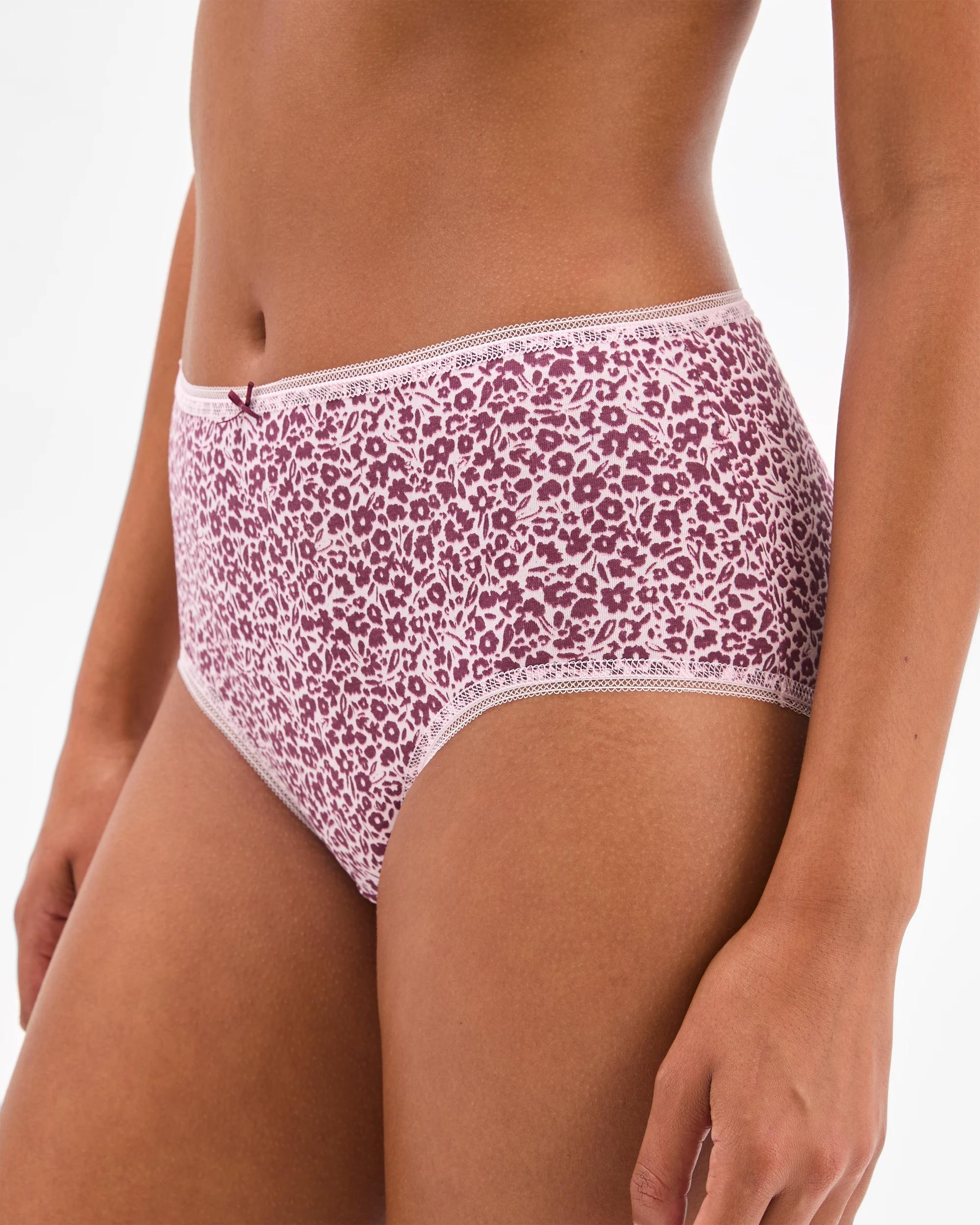 3 Target Woman Australian Cotton 5 Pack Midi Briefs PINK, 3 of 5