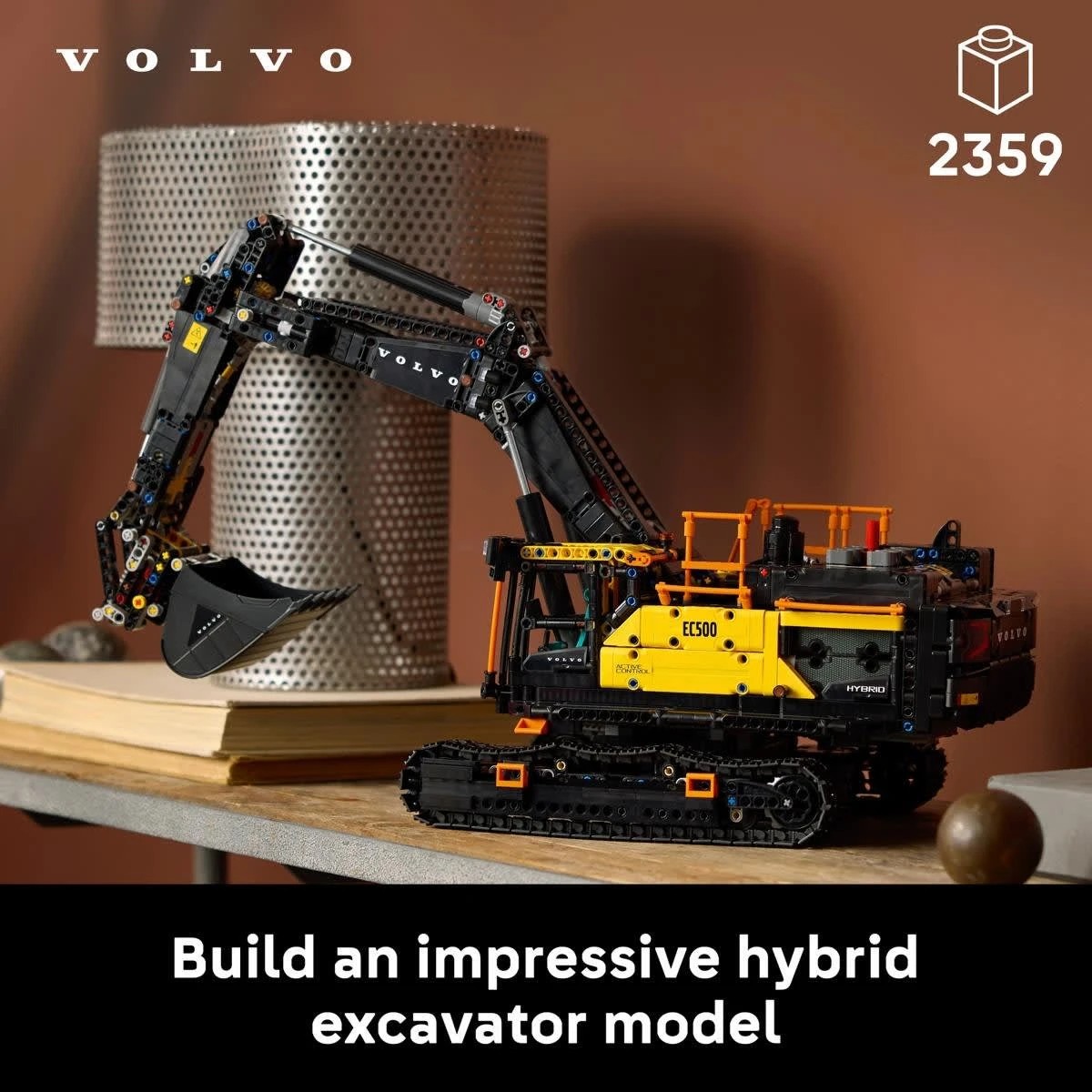 3 LEGO Technic Volvo EC500 Hybrid Excavator 42215, 3 of 10