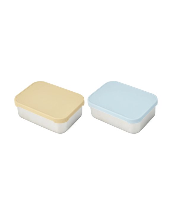 Stainless Steel & Silicone Snack Box