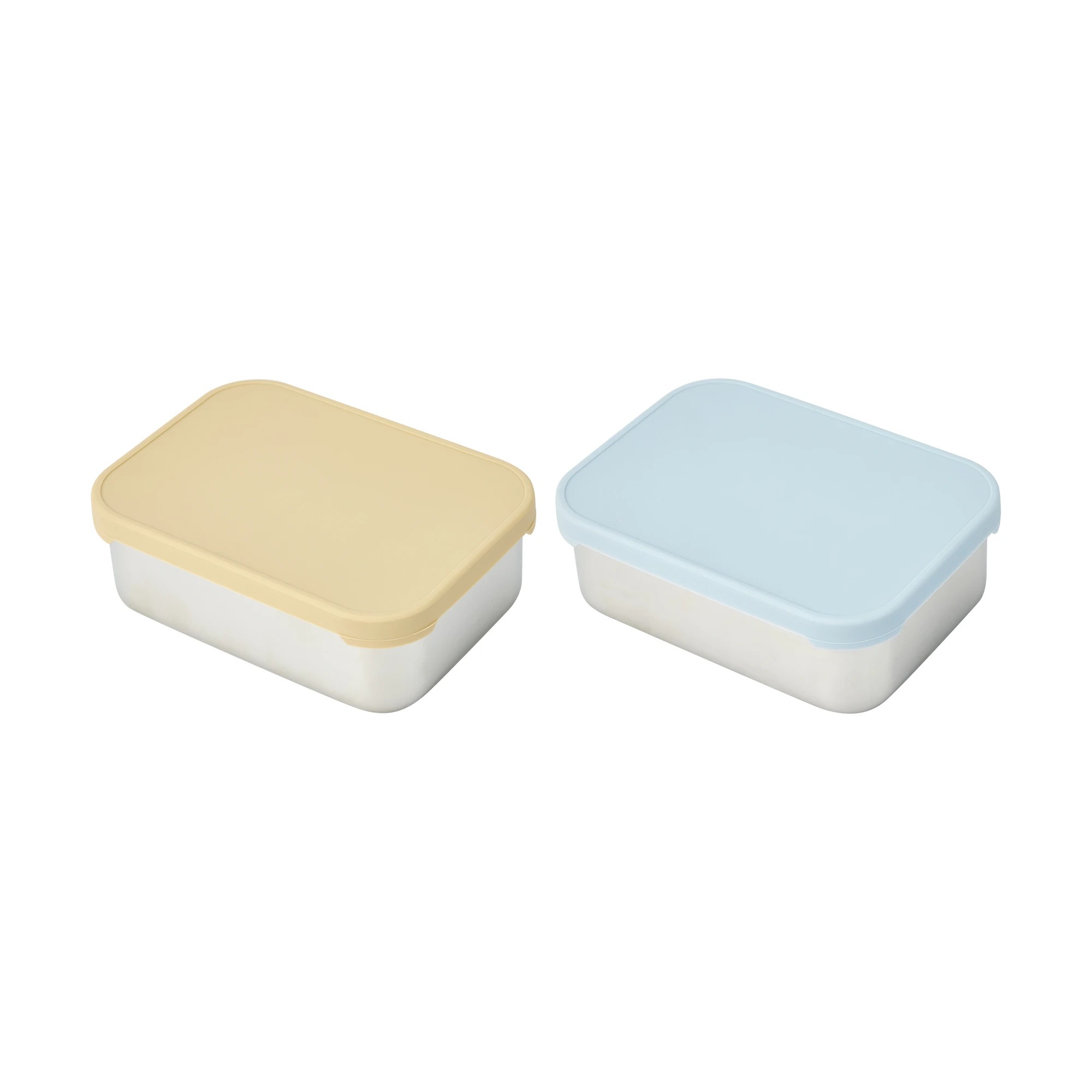 1 Stainless Steel & Silicone Snack Box, 1 of 5