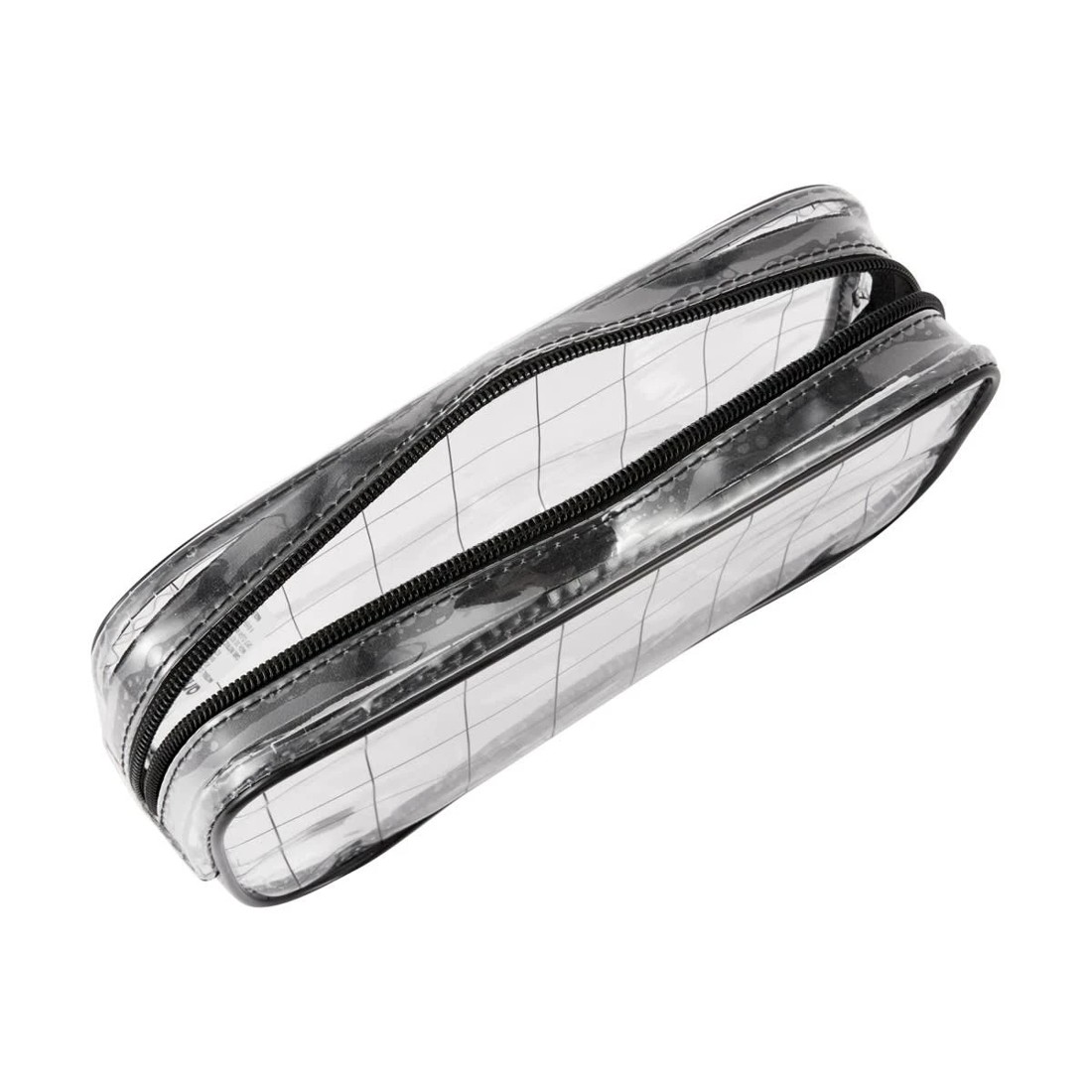 4 Grid Pencil Case - Clear, 4 of 5