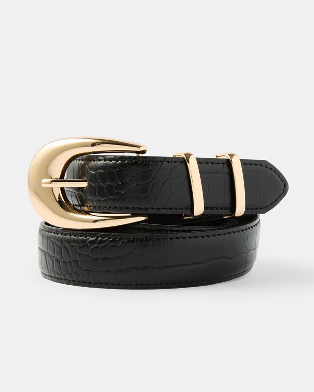 Croc Detail Embossed 