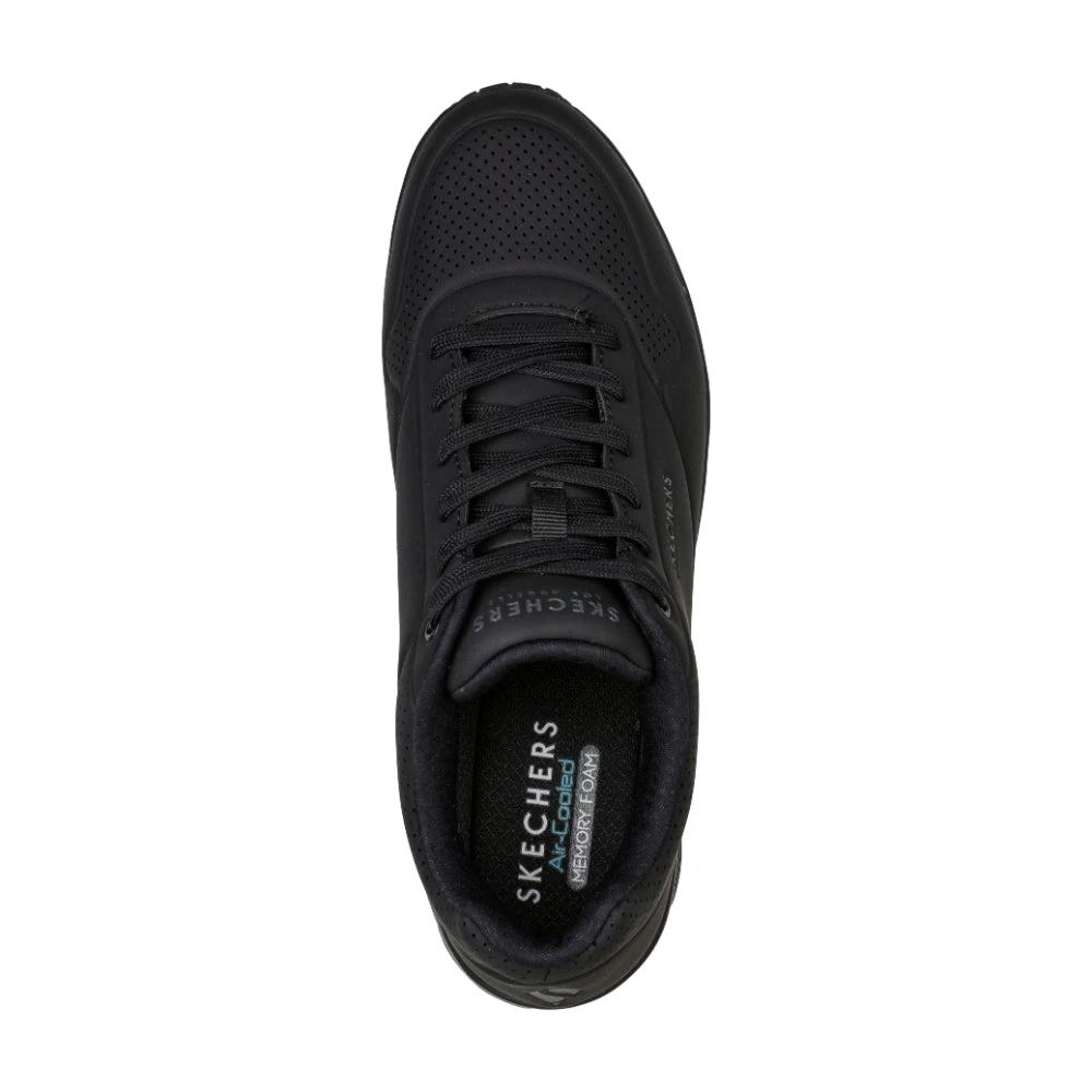 2 Skechers Men's Uno Stand On Air Sneakers - Black BLACK, 2 of 4