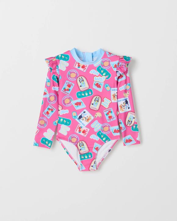 Bluey Long Sleeve Swim Surfsuit