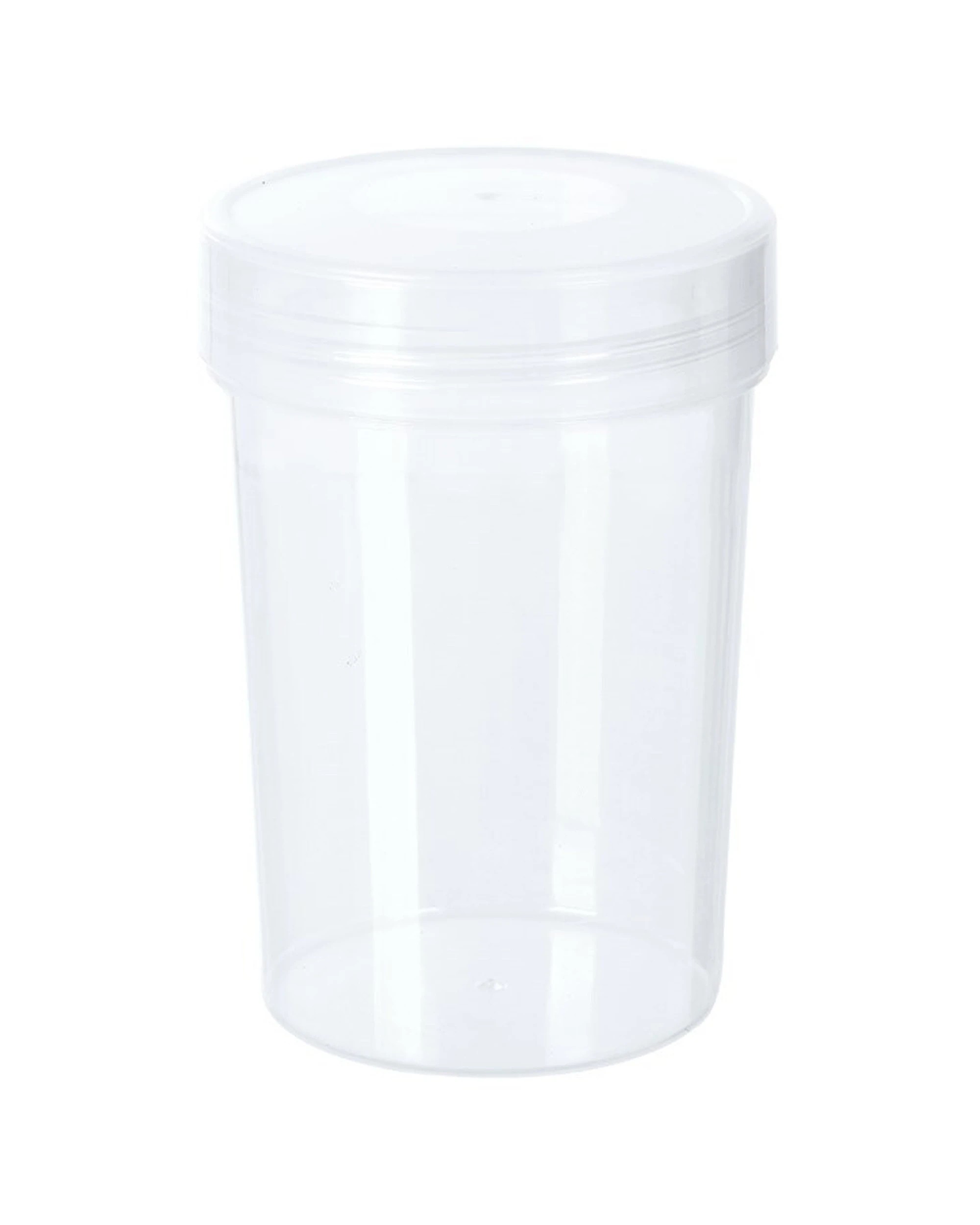 2 Lemon & Lime Keep Fresh 1l/16cm Food Storer Stackable Storage Container W/ Lid
 - Clear, 2 of 3