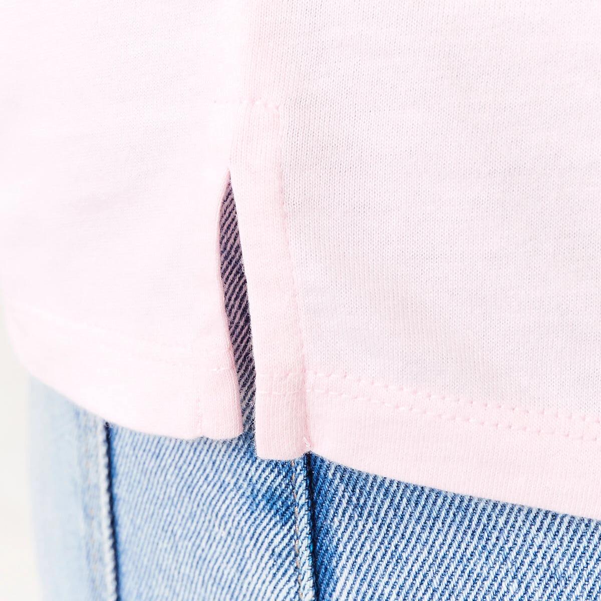 6 Short Sleeve Australian Cotton T-shirt Blsin Pink, 6 of 6