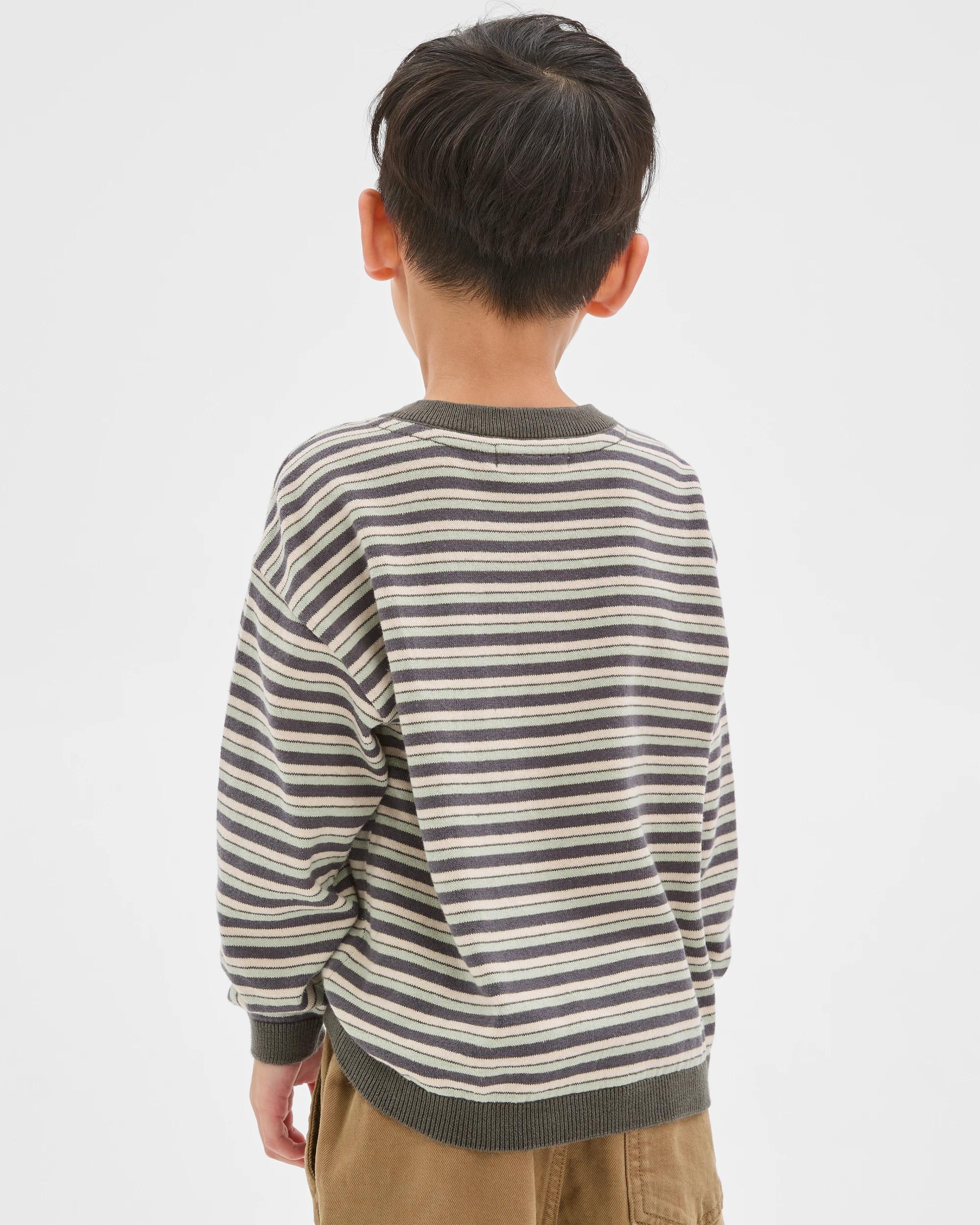 4 Target Kids Australian Cotton Blend Lightweight Knit Jumper GREEN, 4 of 6
