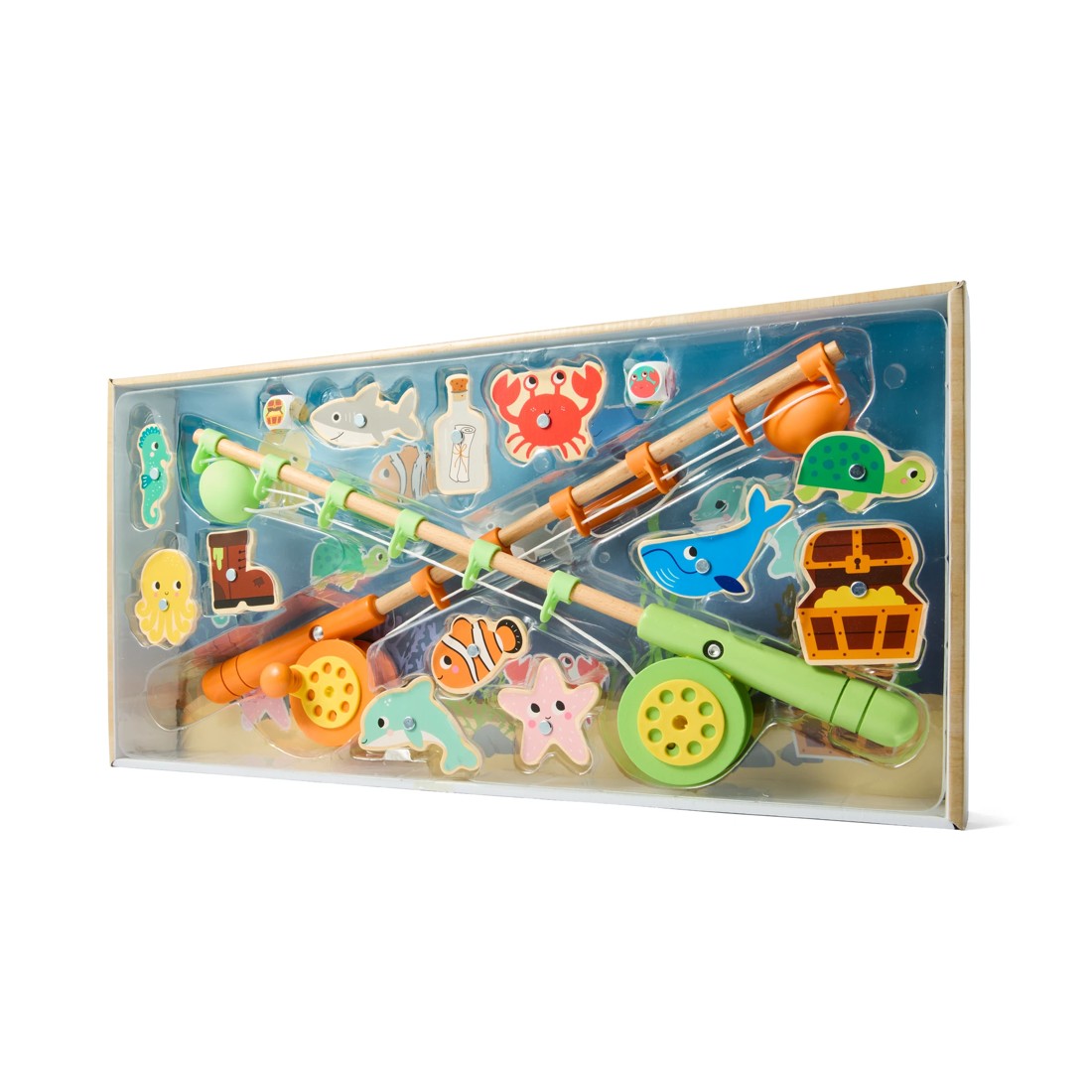 1 Wooden Fishing Set, 1 of 10