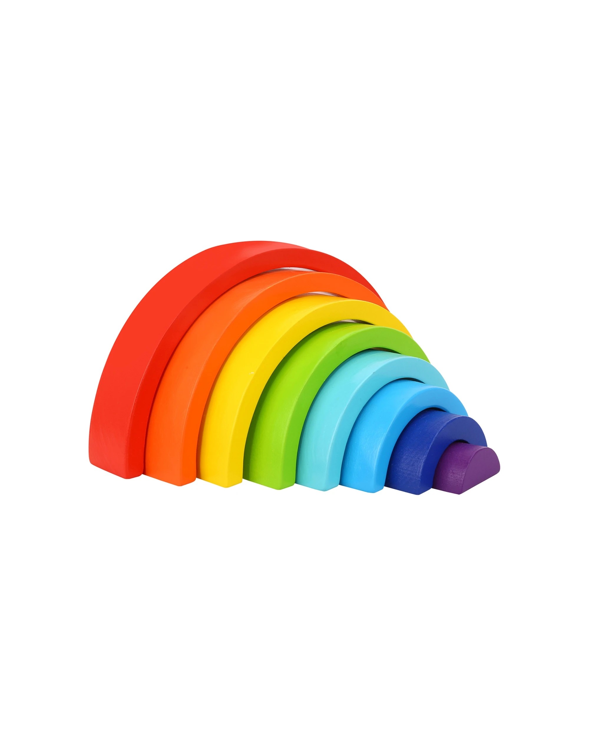 1 Tooky Toy Rainbow Stacker Baby Toddler Fun Stacking Educational Toy - Multi, 1 of 7