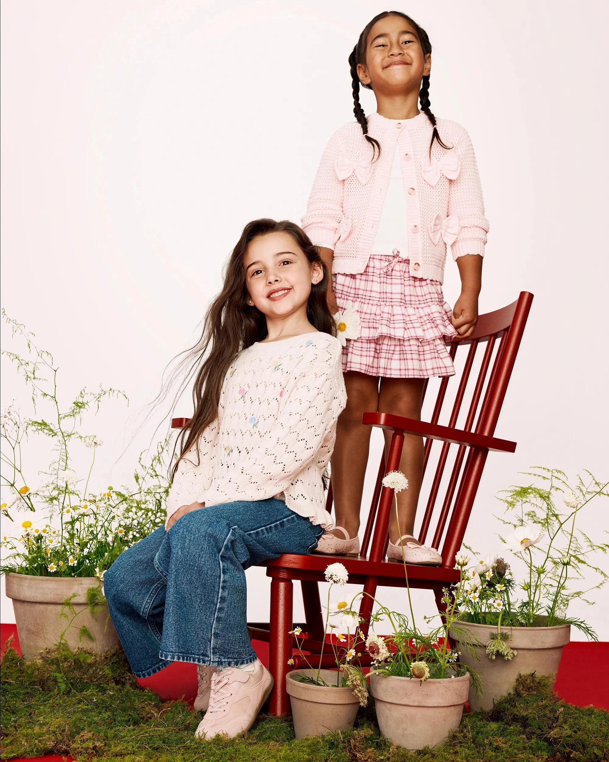 9 Target Australian Cotton Fashion Woven Check Rara Skirt PINK, 9 of 10