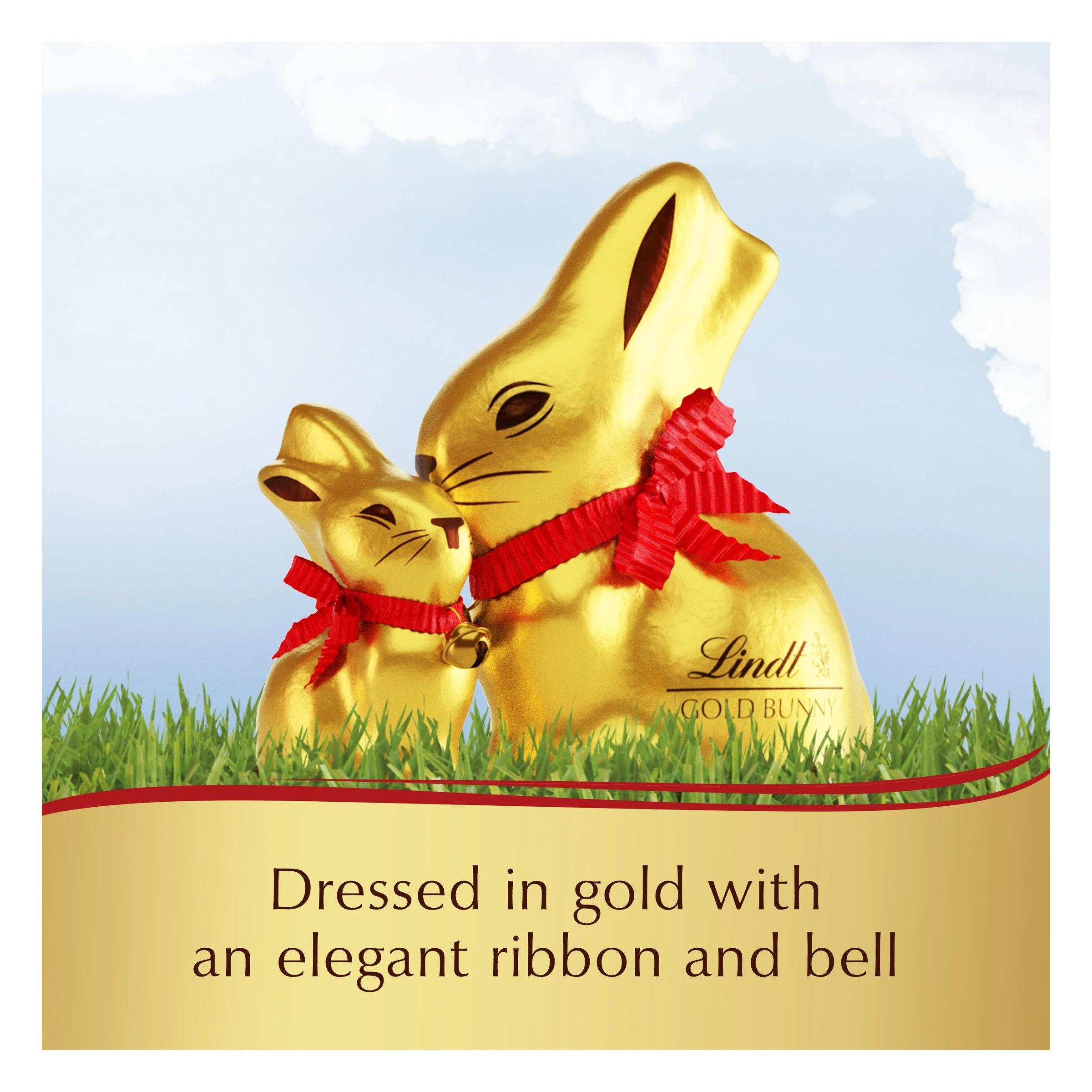 6 Lindt 5 Pack Mini Milk Chocolate Gold Bunnies 50g, 6 of 8