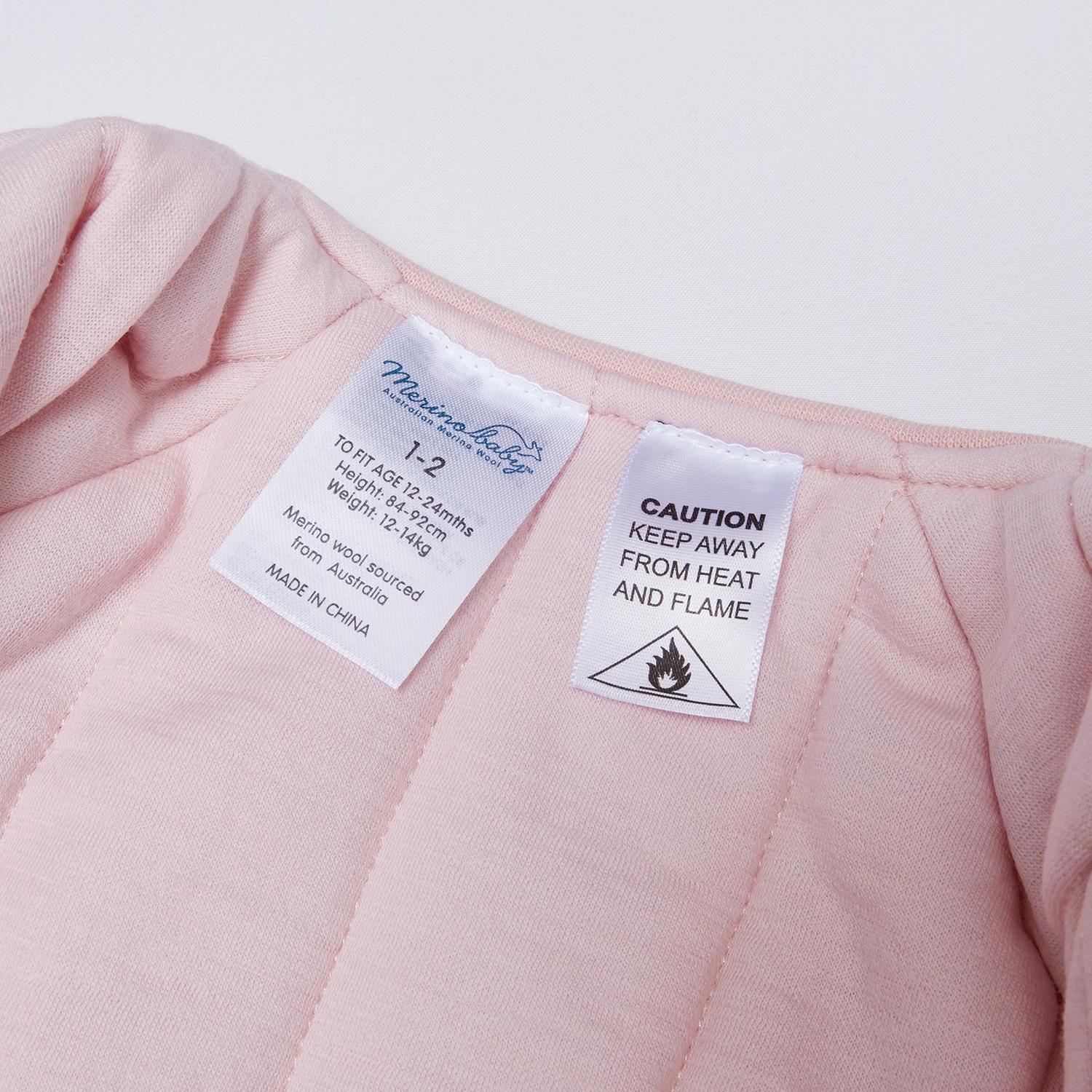 6 Merino Baby Australian Merino Wool Merino Blanket Sleeper Pinkmarle PINK MARLE, 6 of 9