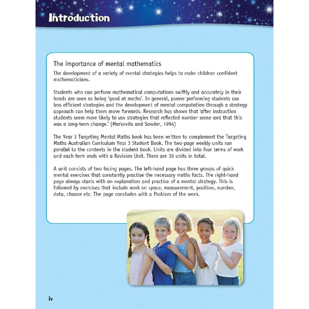 3 Targeting Mental Maths Student Book Year 3, 3 of 10