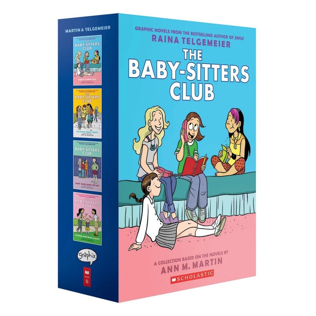 1 The Baby-Sitters Club Box by Ann M. Martin & Raina Telgemeier- Book, 1 of 1