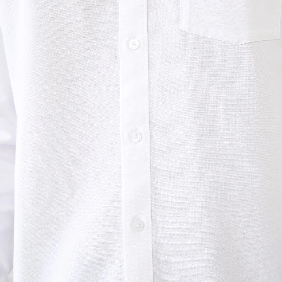 6 Long Sleeve Oxford Shirt WHITE, 6 of 7