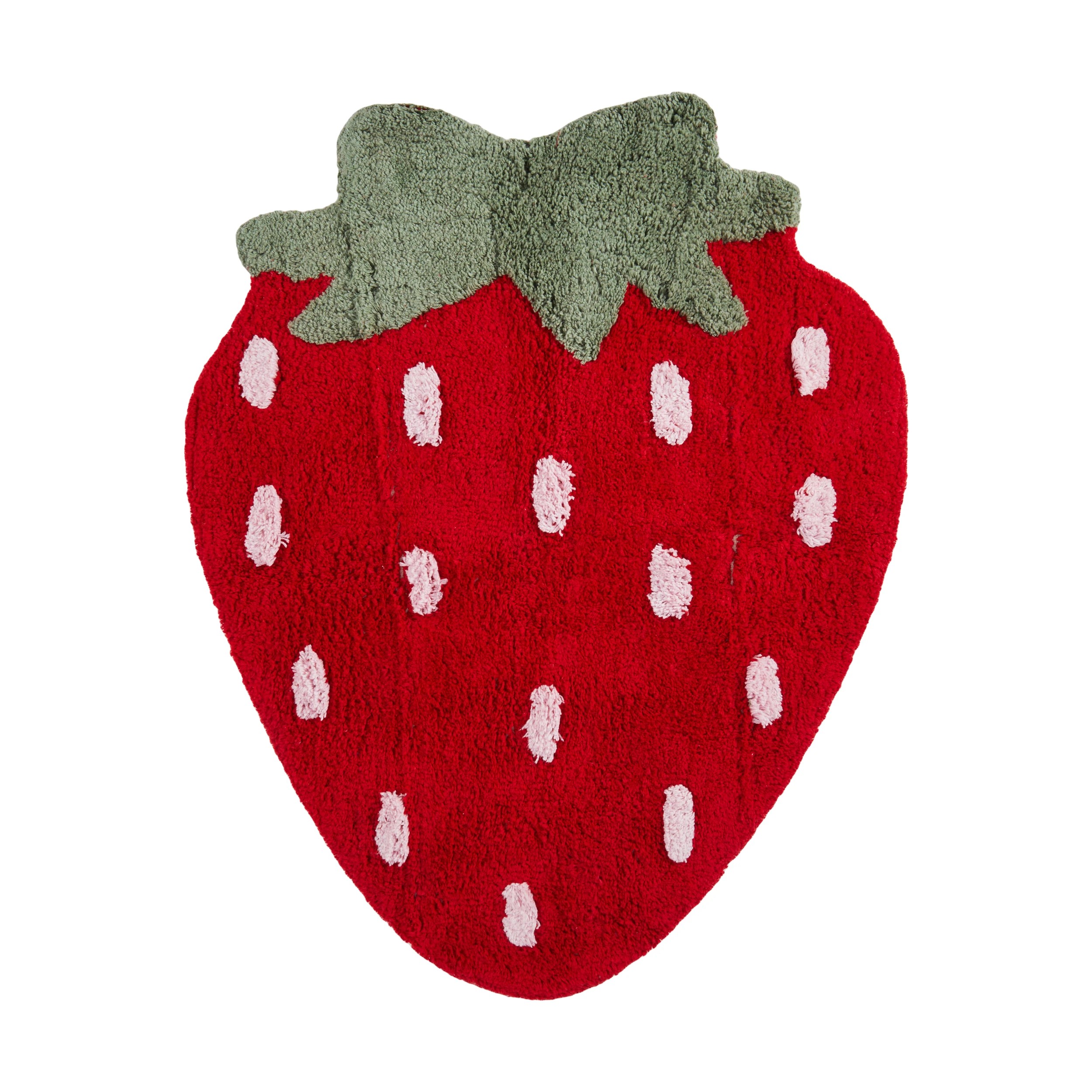 1 Strawberry Bath Mat, 1 of 6