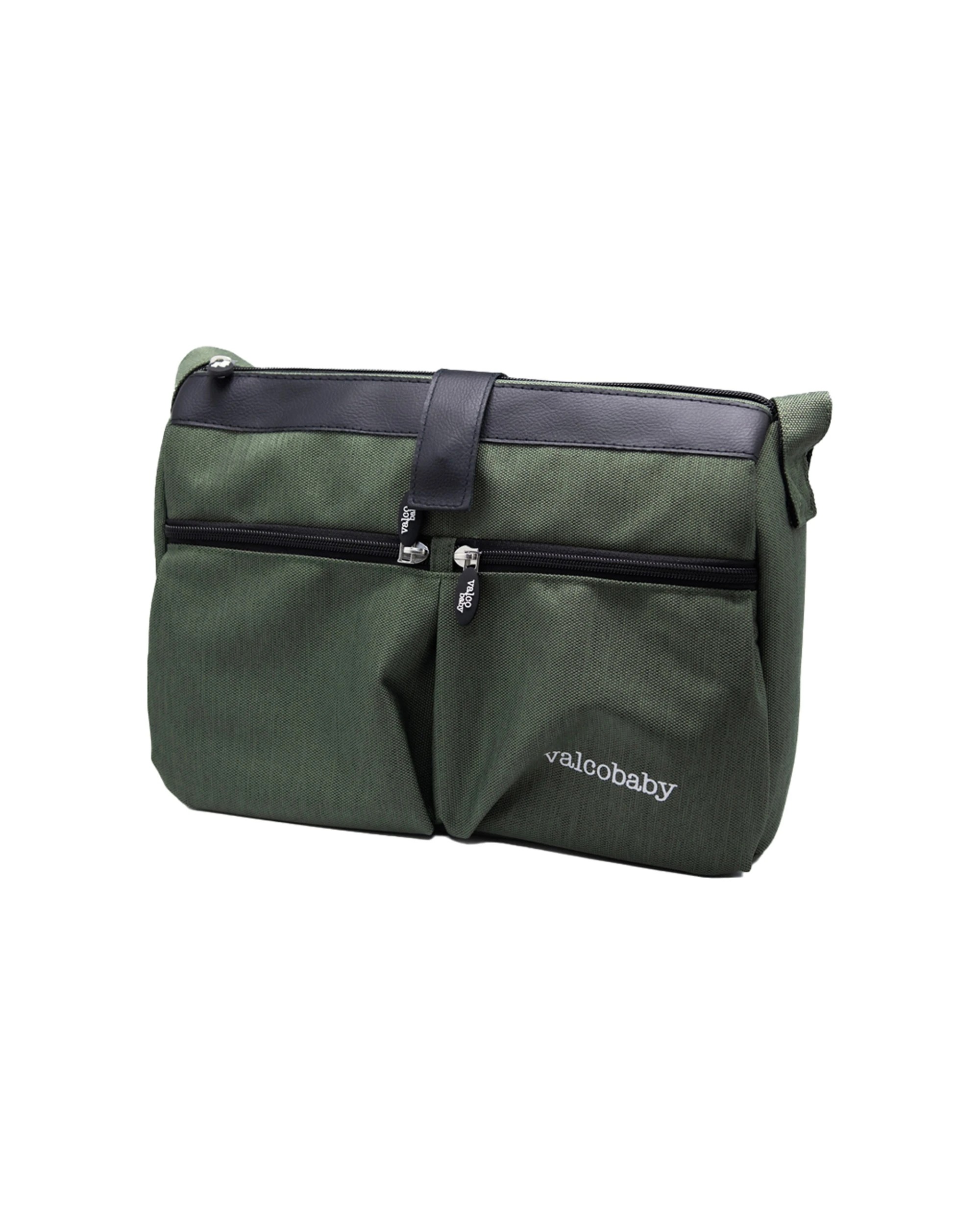 2 ValcoBaby Caddy Organiser Bag With Insulated Pockets For Ark Stroller Pram - Green, 2 of 4